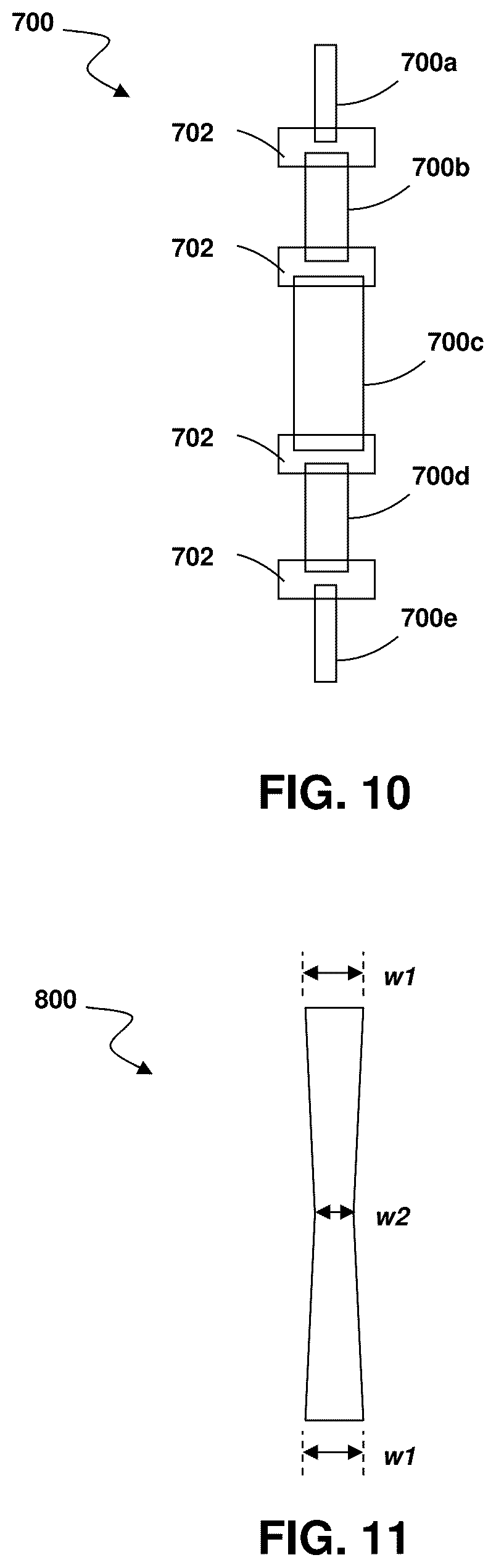 Patent US12092704 Figure 10 – XMR sensors with serial segment strip configurations