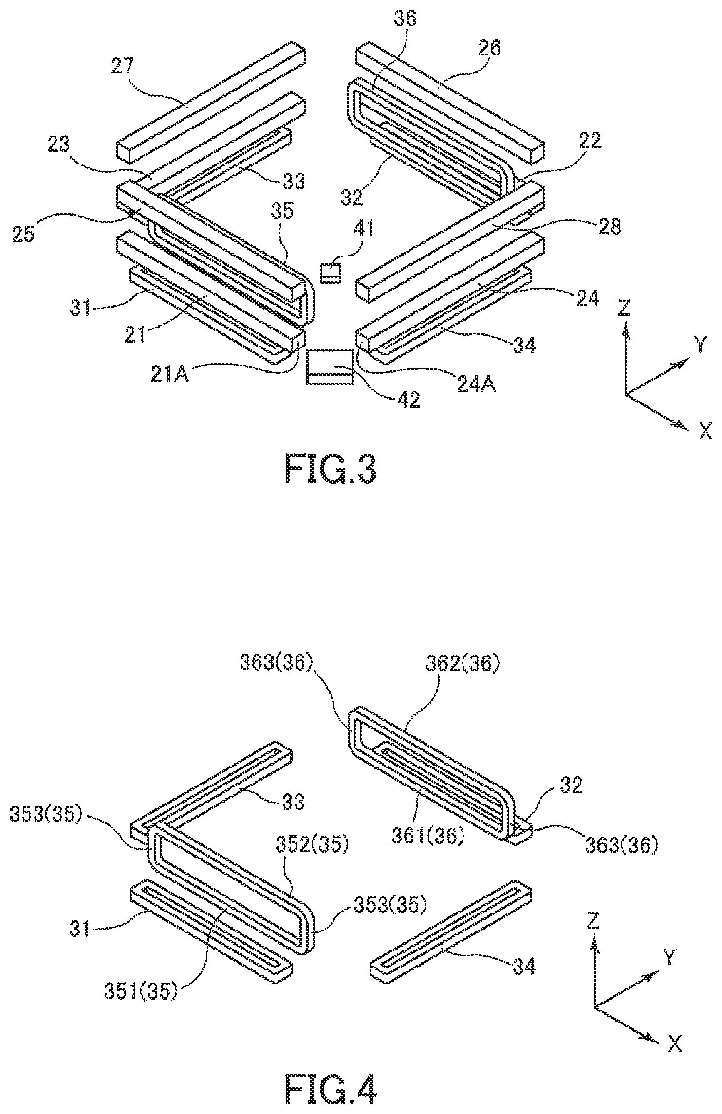 Patent US12092705 Figure 2 – Magnetic sensor, position detection apparatus and electronic device