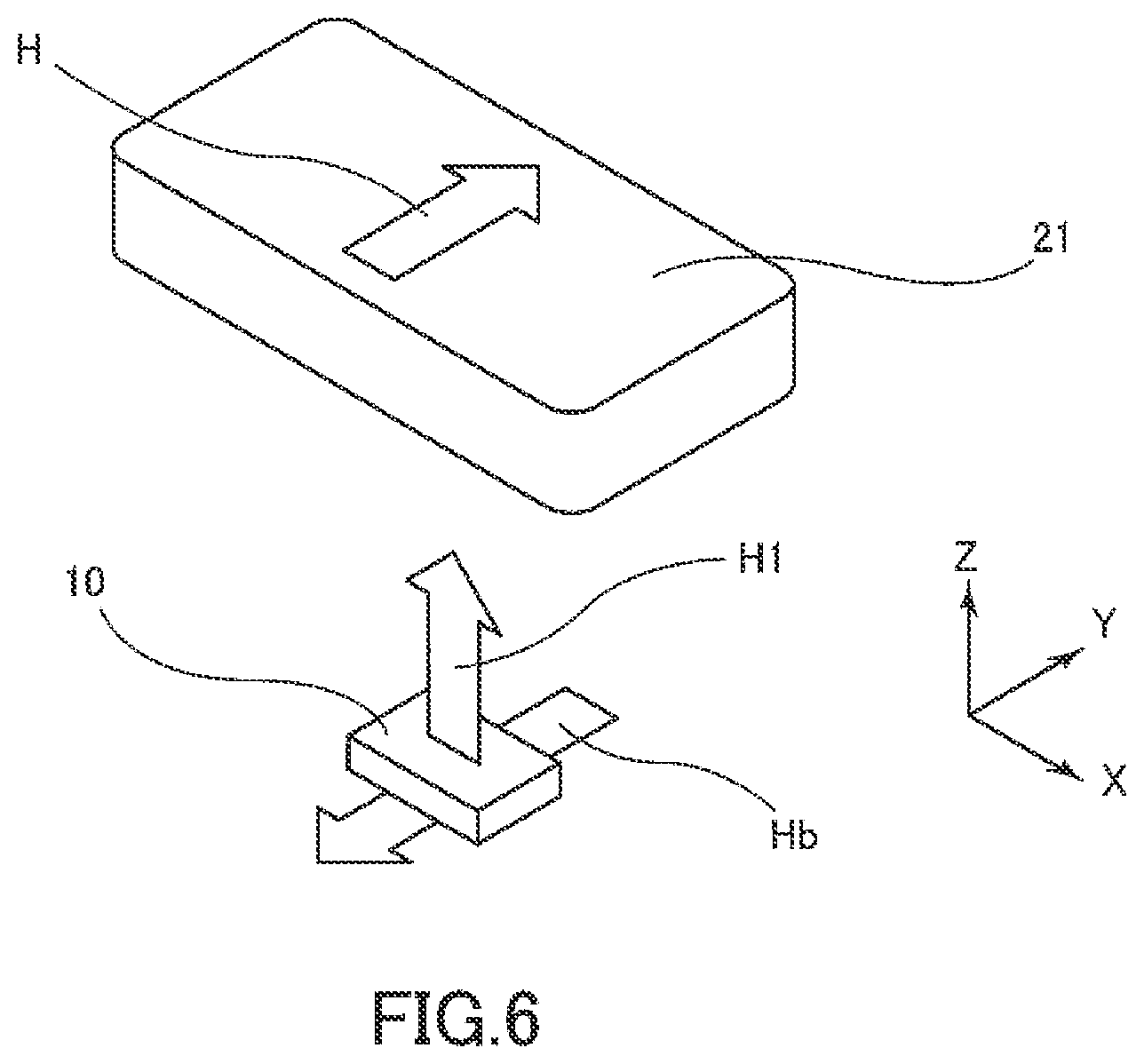 Patent US12092705 Figure 4 – Magnetic sensor, position detection apparatus and electronic device