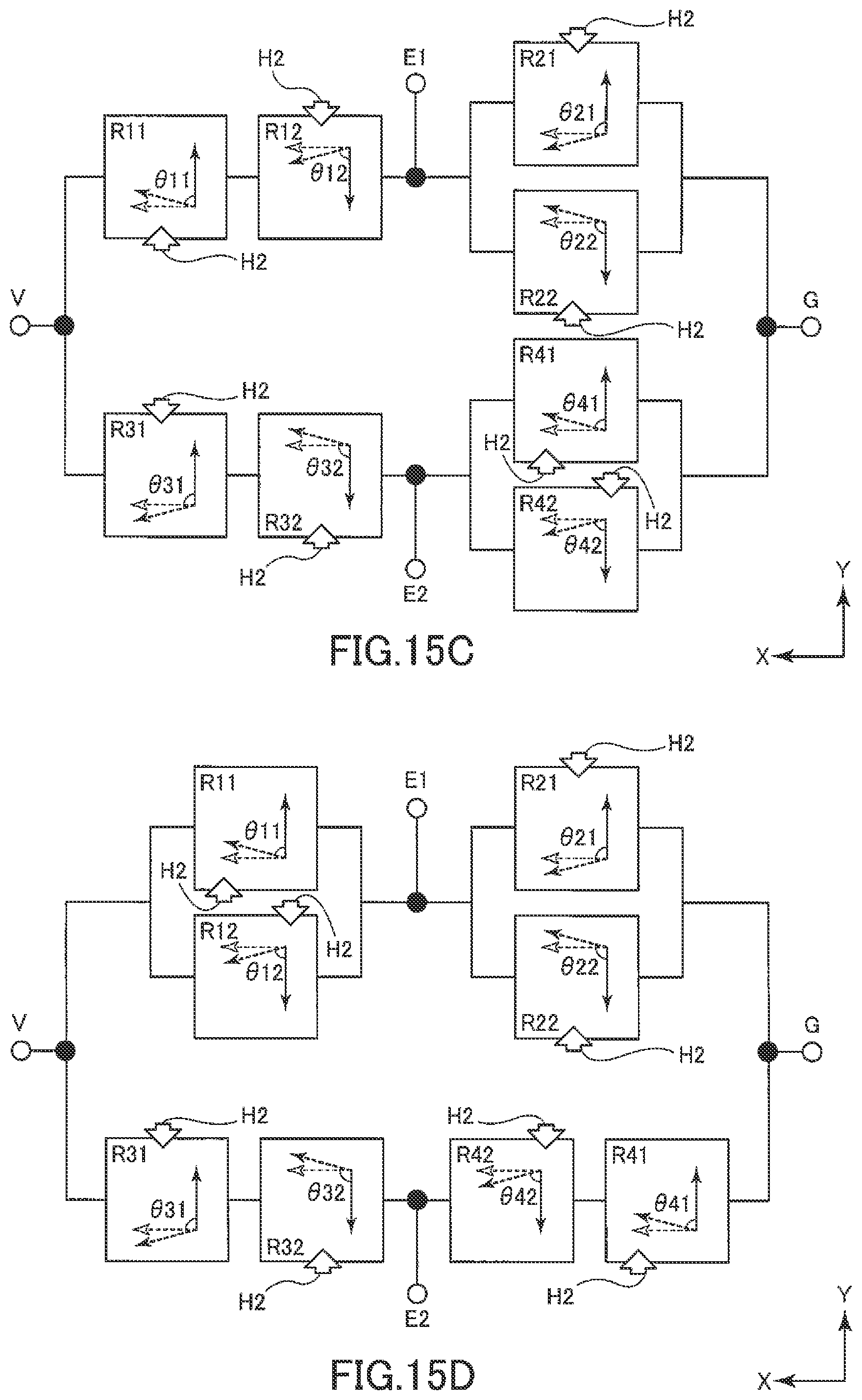 Patent US12092705 Figure 15 – Magnetic sensor, position detection apparatus and electronic device