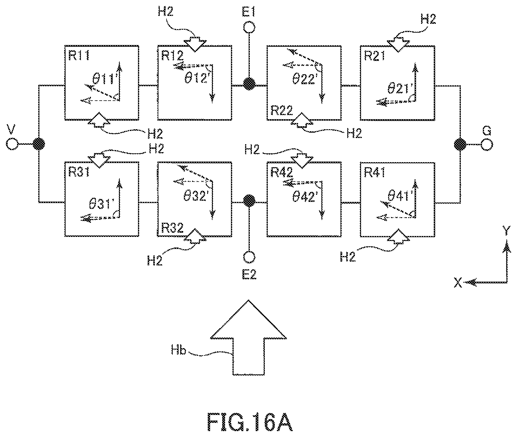 Patent US12092705 Figure 16 – Magnetic sensor, position detection apparatus and electronic device
