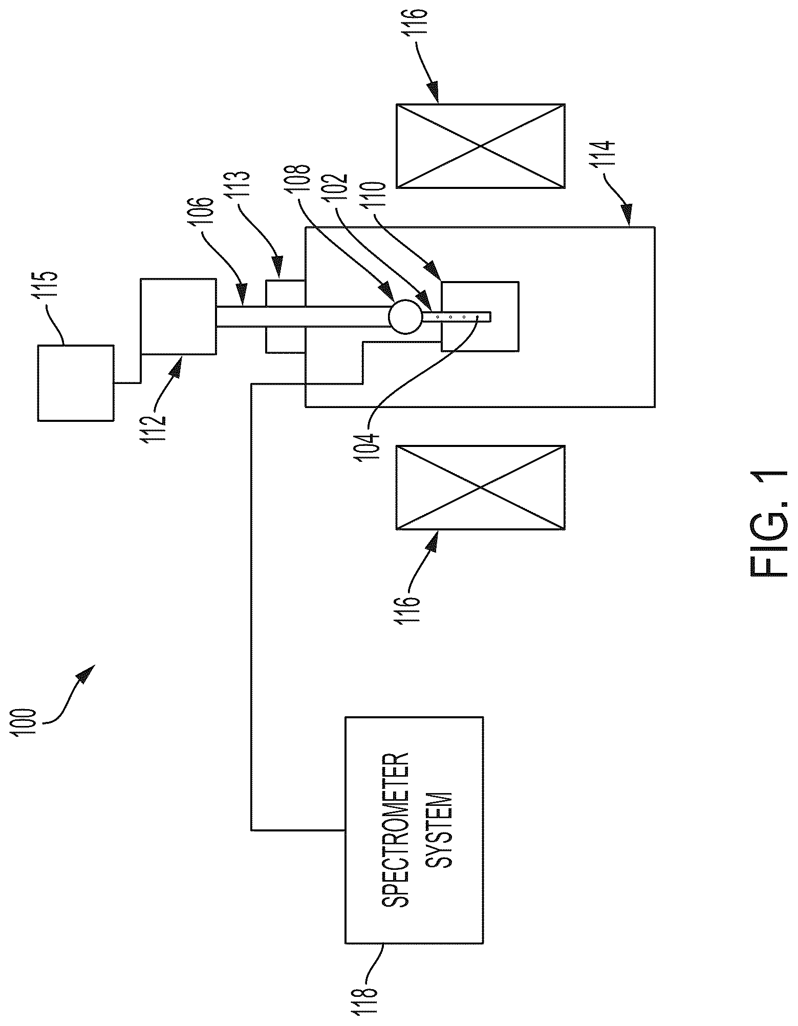 Patent US12092711 Figure 1 – Changing samples in a magnetic resonance system