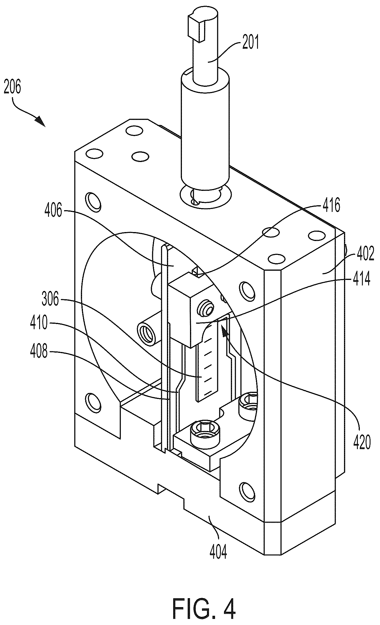 Patent US12092711 Figure 4 – Changing samples in a magnetic resonance system
