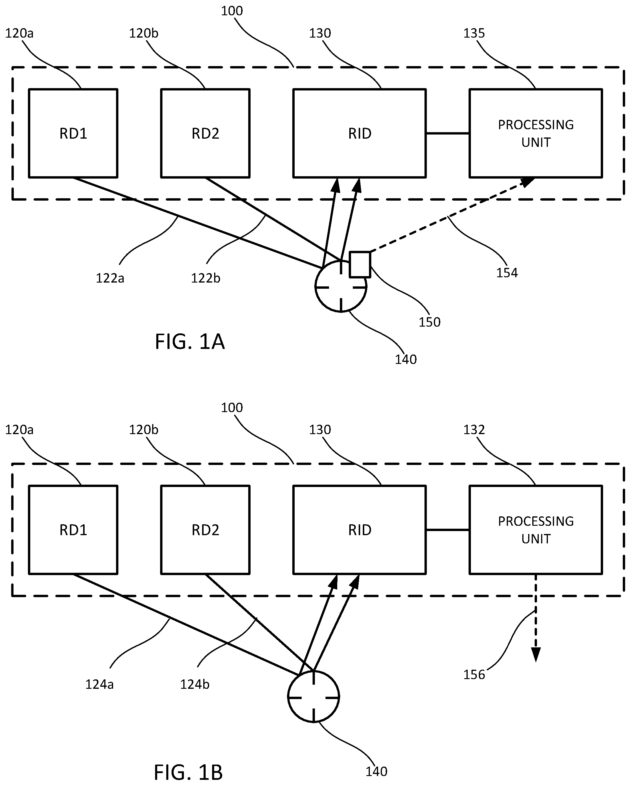 Patent US12092719 Figure 1 – Harmonic wireless signal capture to map a structural environment