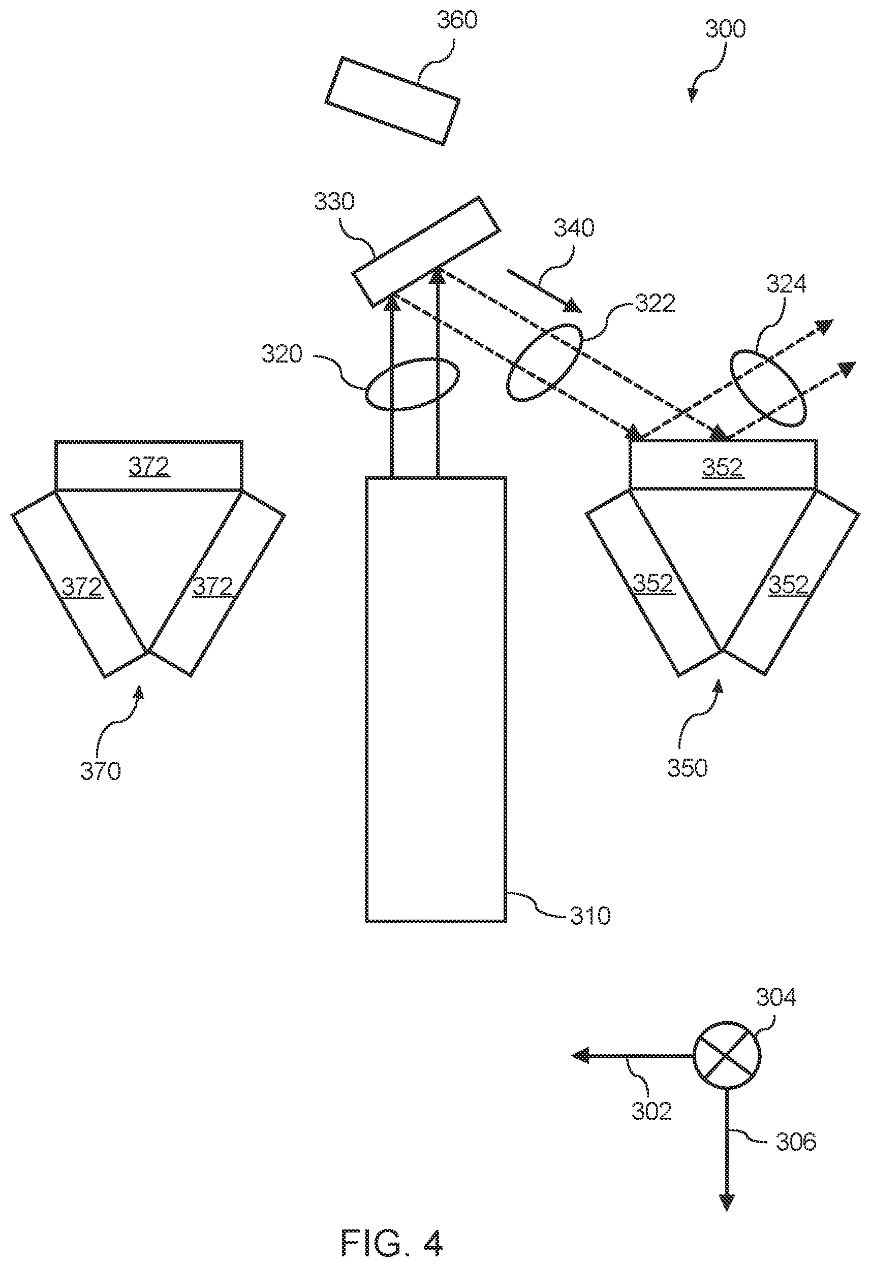 Patent US12092744 Figure 4 – Light detection and ranging (LIDAR) assembly having a switchable mirror