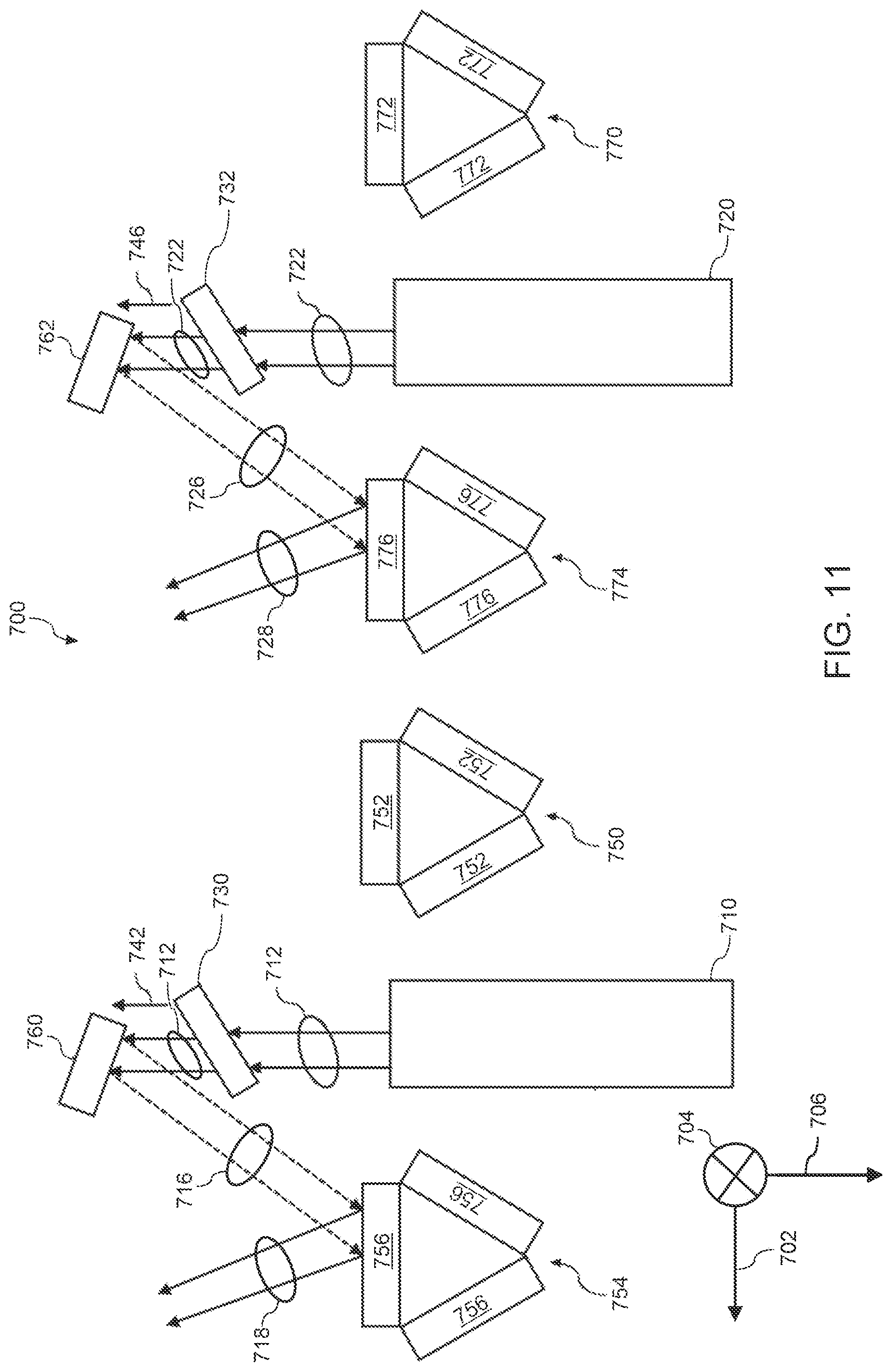 Patent US12092744 Figure 11 – Light detection and ranging (LIDAR) assembly having a switchable mirror