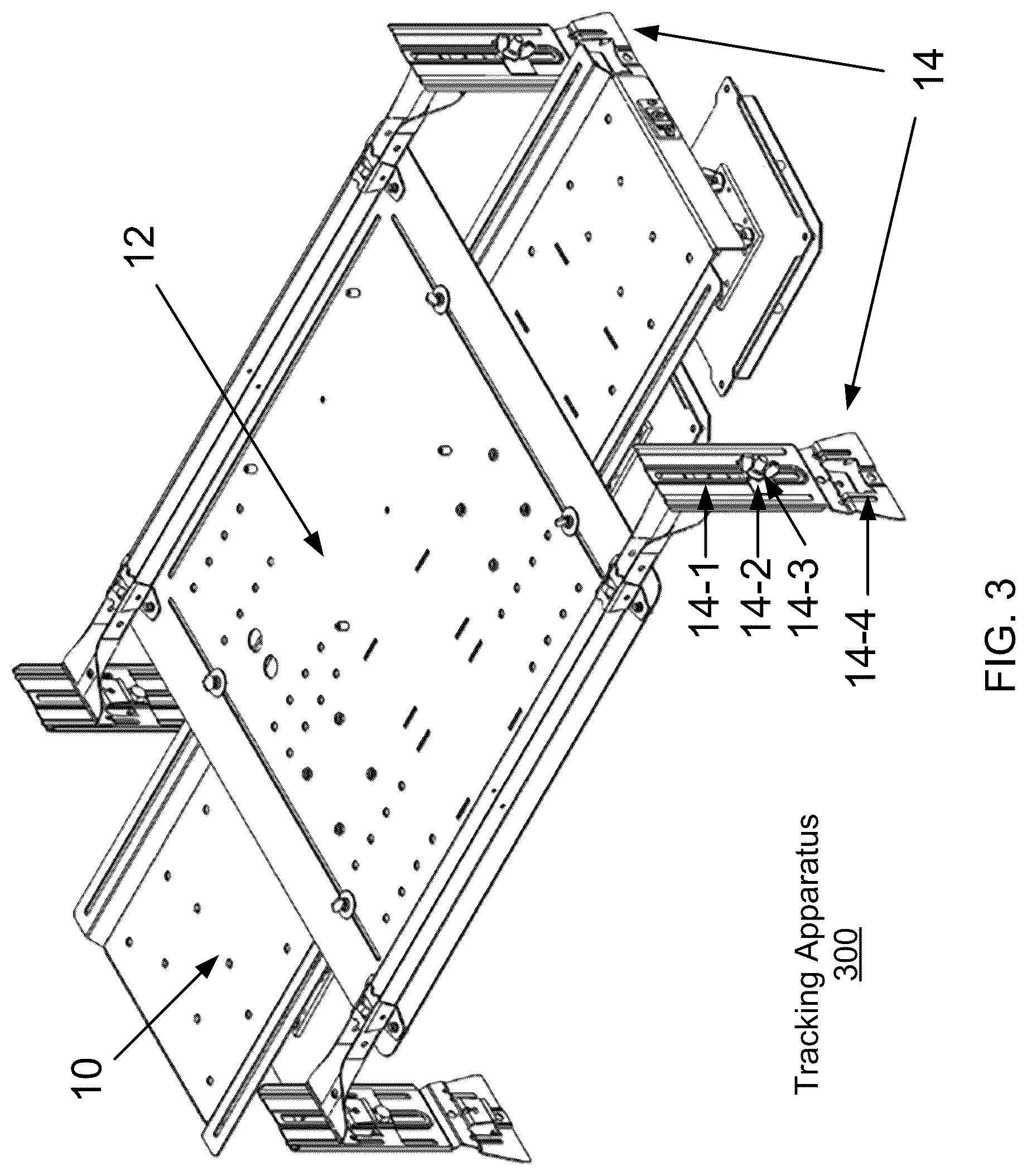 Patent US12092751 Figure 3 – Ceiling-mounted RFID-enabled tracking