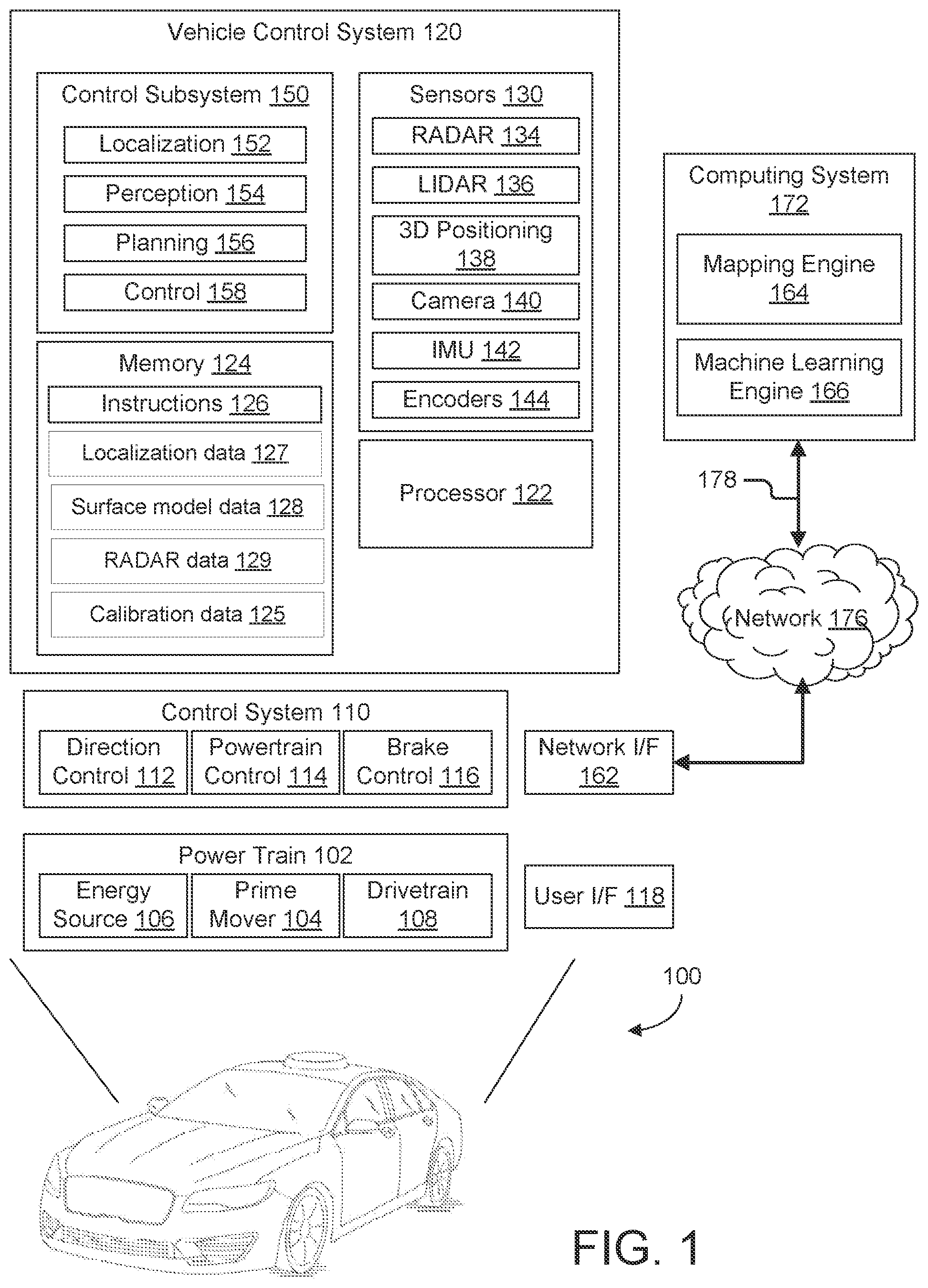 Patent US12092754 Figure 1 – Detection or correction for multipath reflection