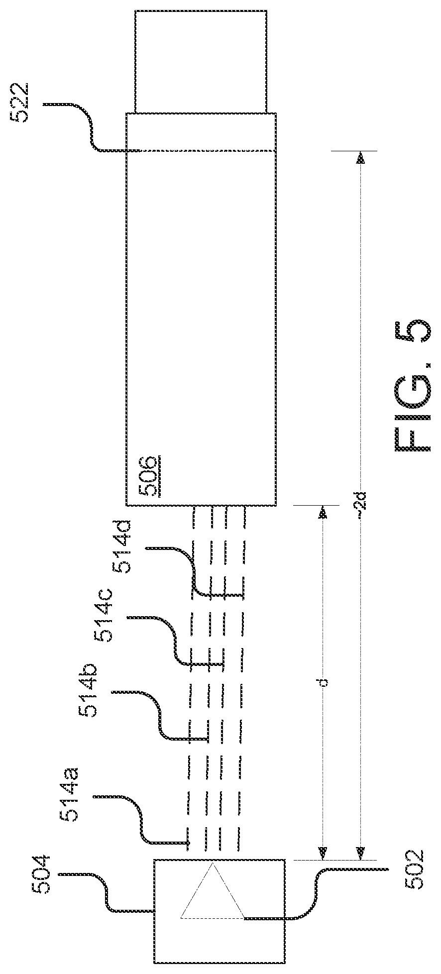 Patent US12092754 Figure 5 – Detection or correction for multipath reflection