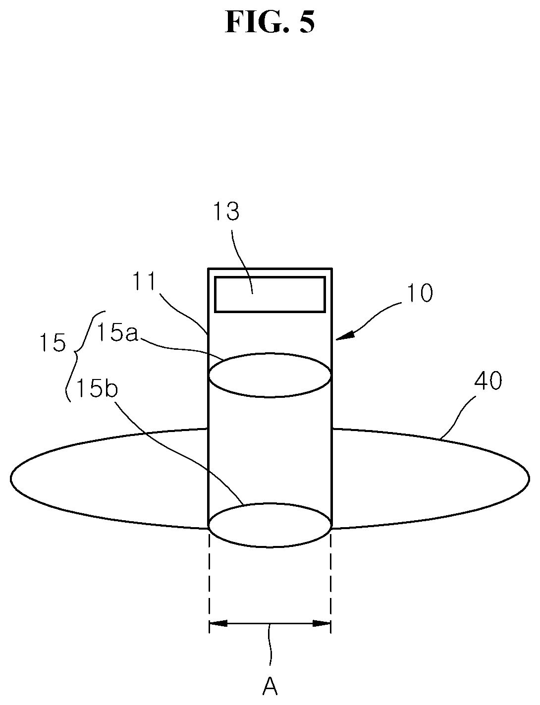 Patent US12092762 Figure 5 – LiDAR sensing device