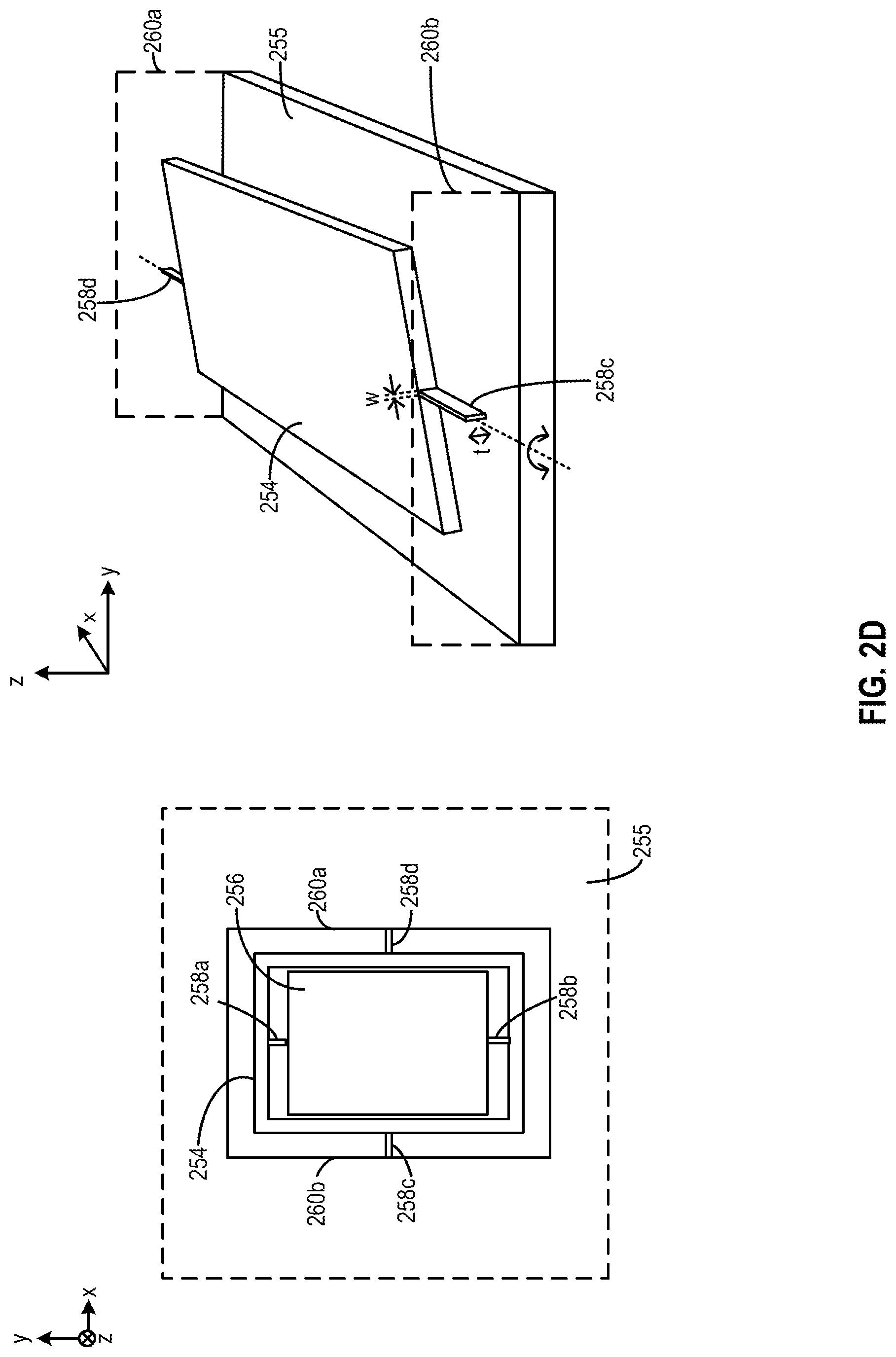 Patent US12092764 Figure 5 – Rotation angle sensing and control of mirror assembly for light steering