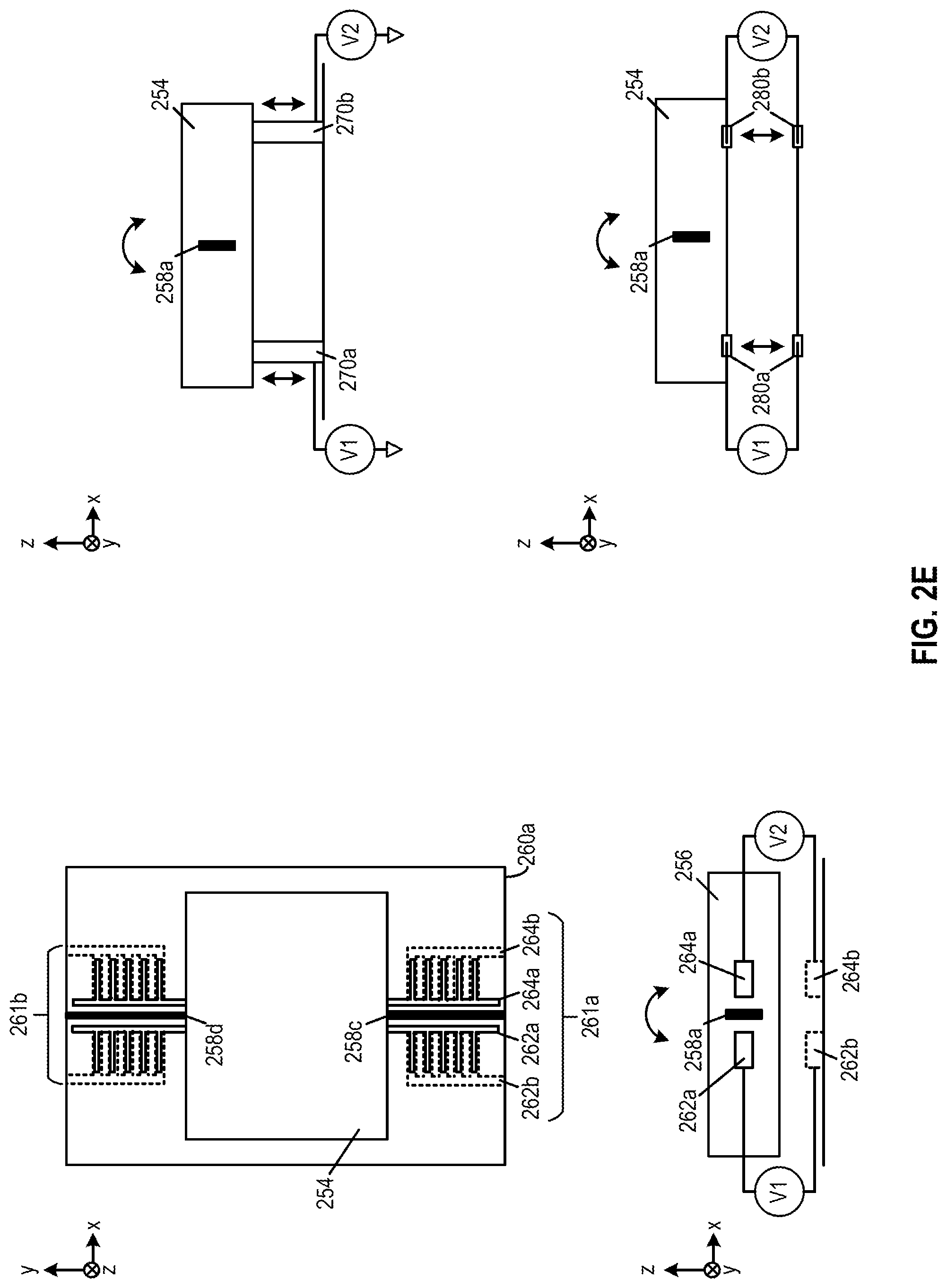 Patent US12092764 Figure 6 – Rotation angle sensing and control of mirror assembly for light steering