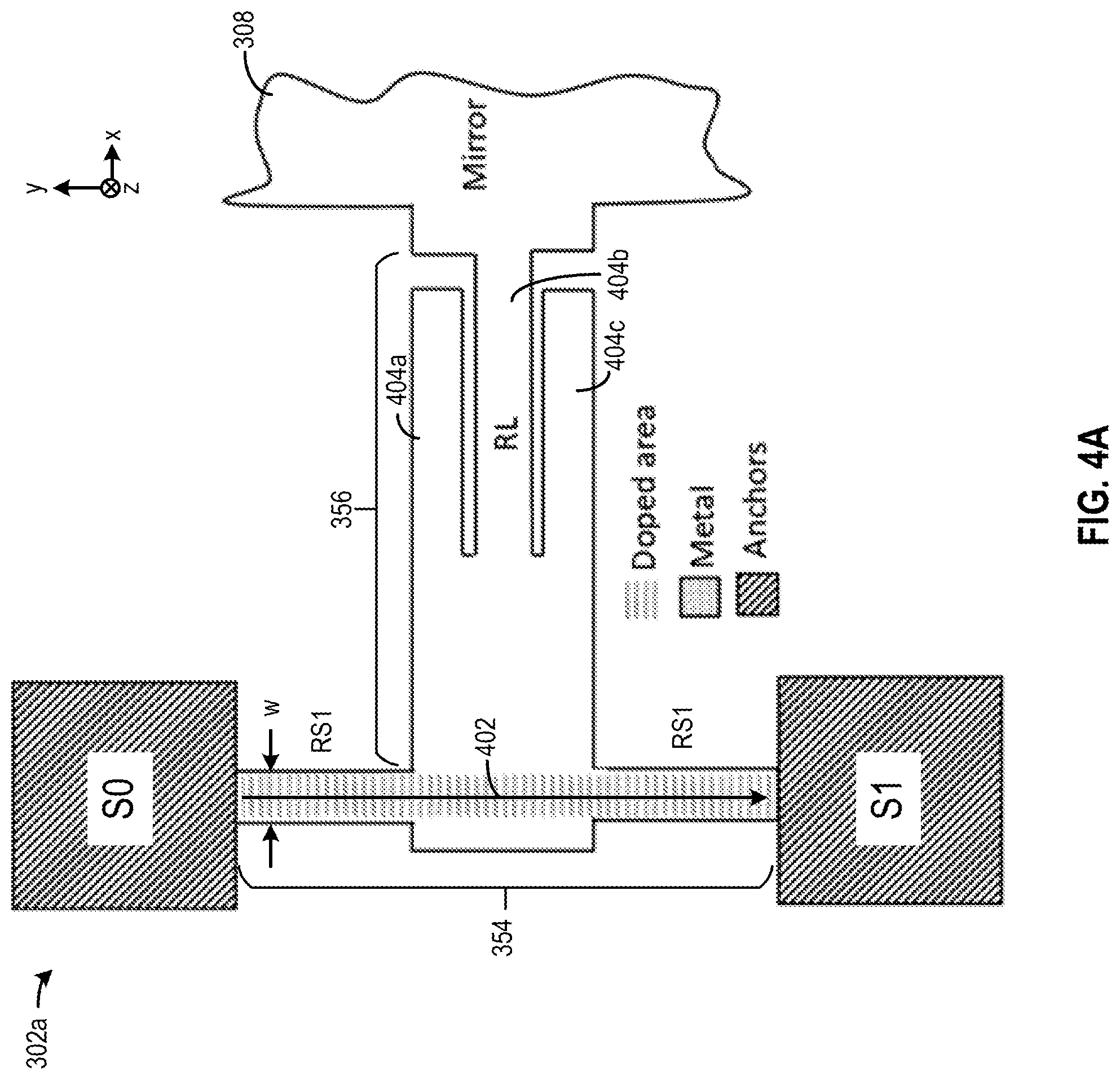 Patent US12092764 Figure 11 – Rotation angle sensing and control of mirror assembly for light steering