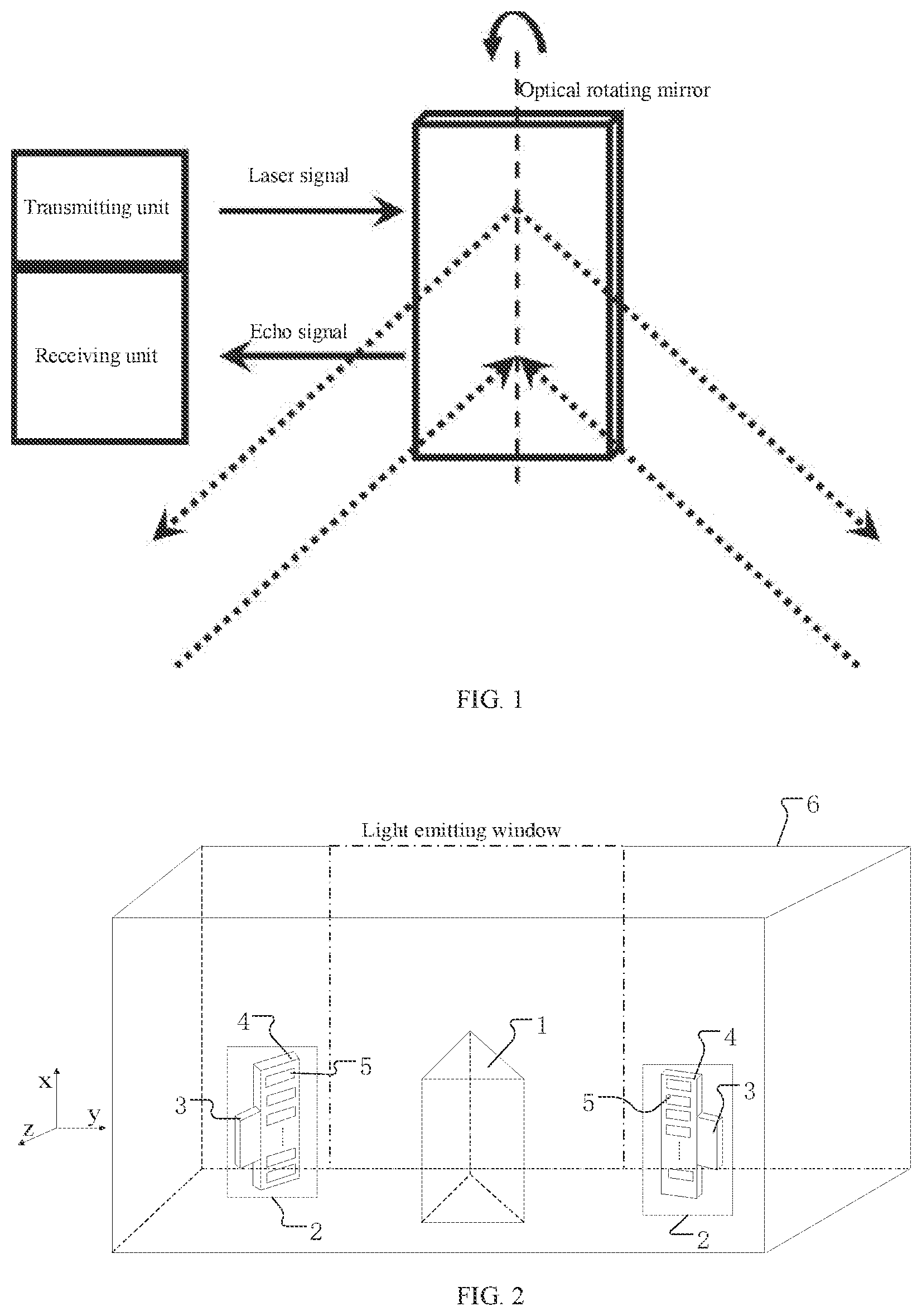 Patent US12092765 Figure 1 – Lidar system