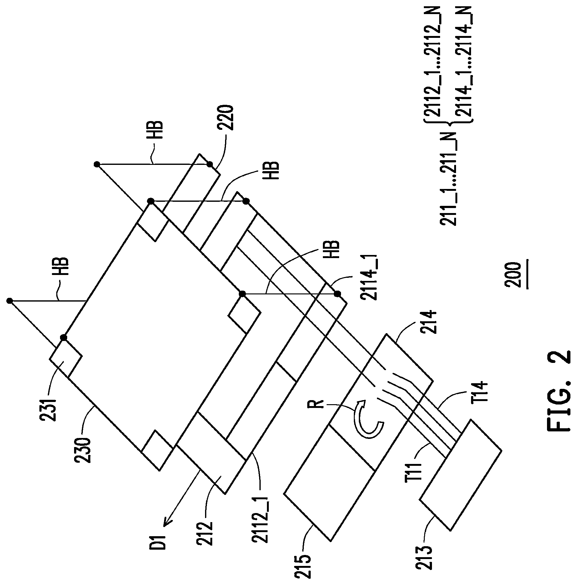 Patent US12092767 Figure 2 – Time-of-flight sensing device and method thereof