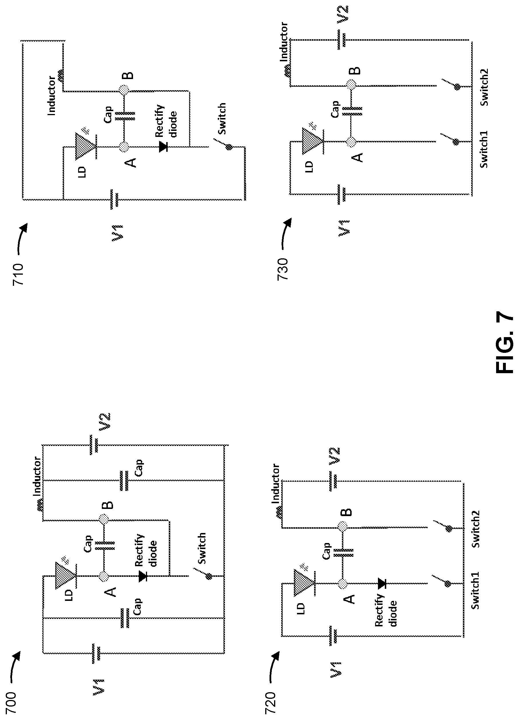 Patent US12092768 Figure 9 – Rectangular pulse driving circuit using cathode pre-charge and cathode-pull compensation