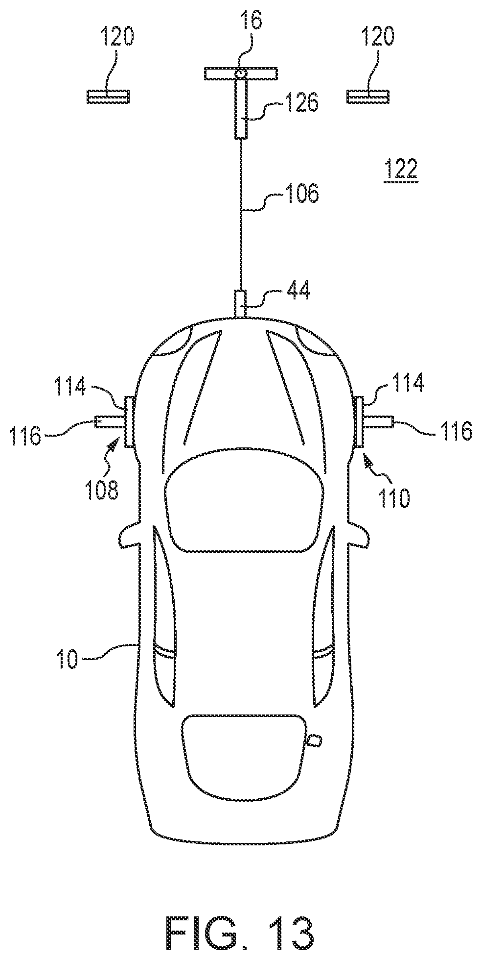 Patent US12092770 Figure 10 – System and apparatus for determining a vehicle centerline