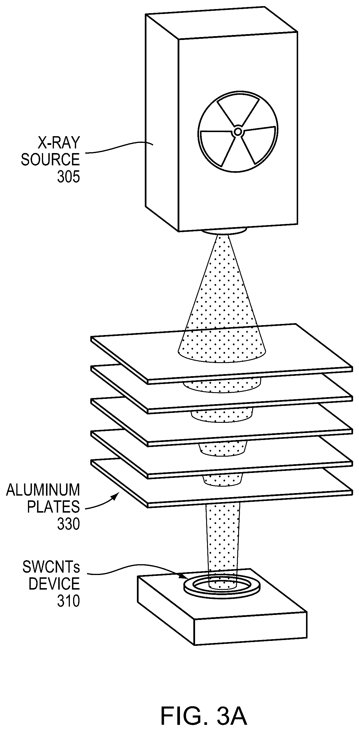 Patent US12092773 Figure 5 – X-ray detector with interdigitated network