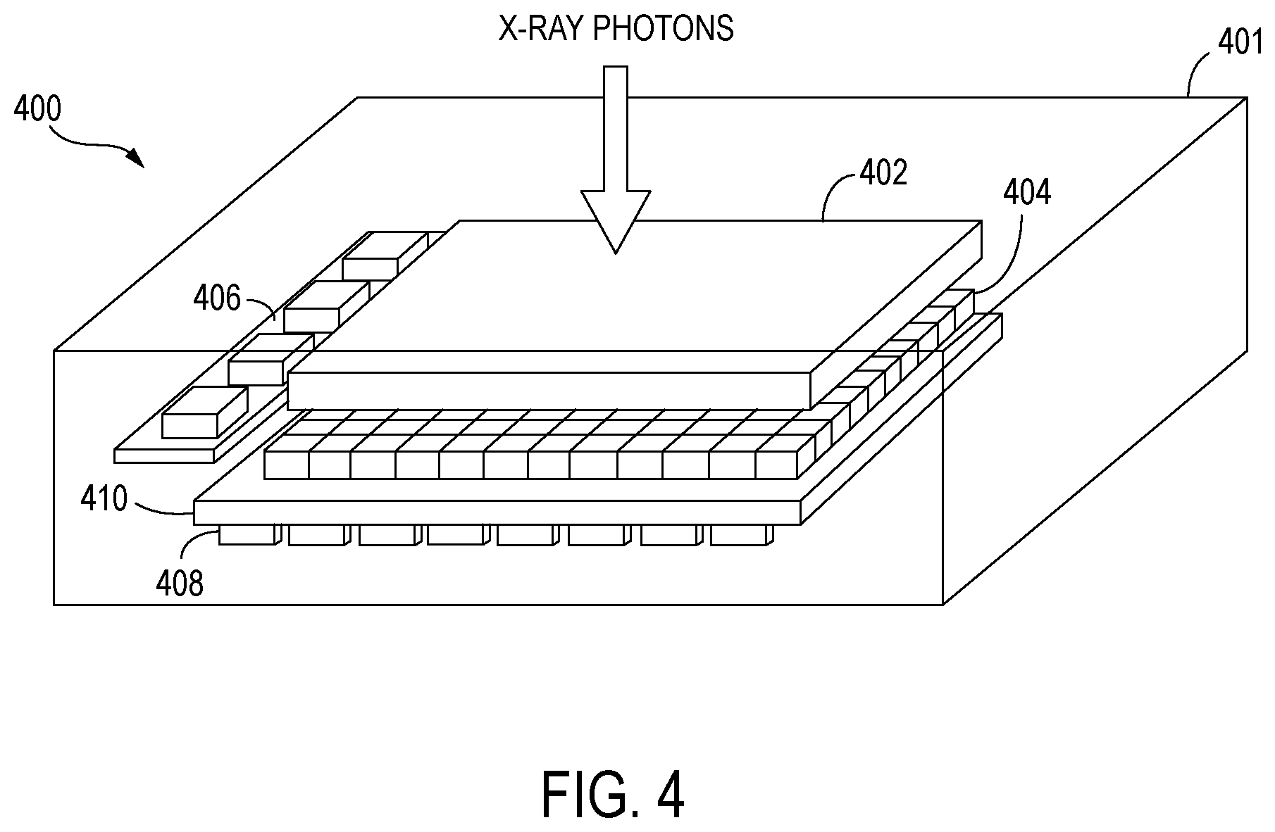 Patent US12092774 Figure 4 – Method for fabricating pixelated scintillators
