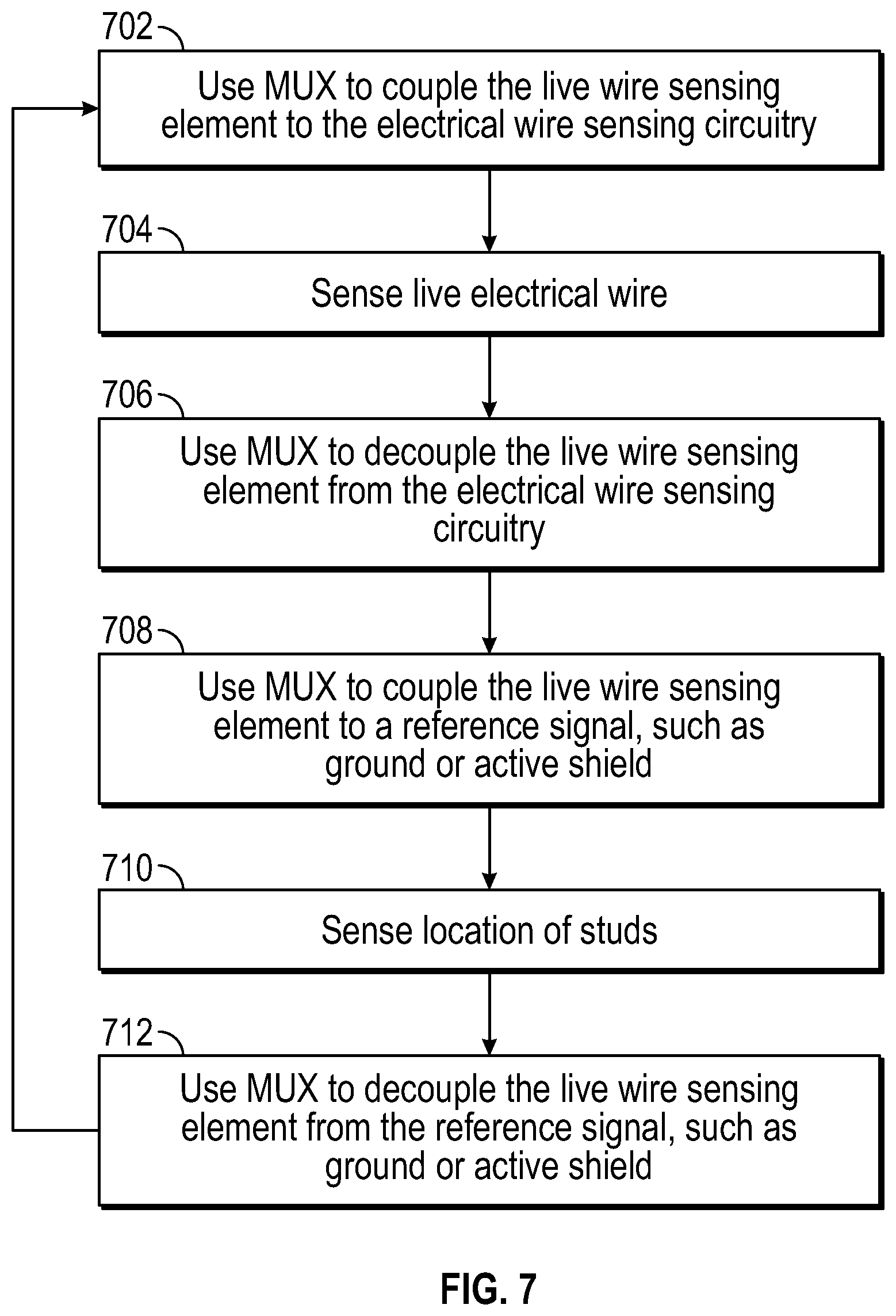 Patent US12092785 Figure 6 – Apparatus, methods, and techniques of obscured feature detection with live wire detection