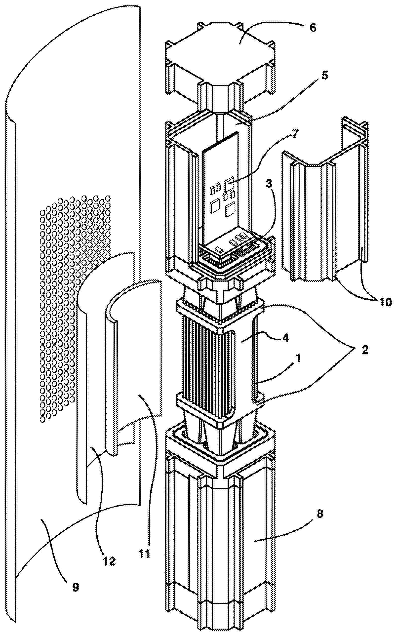 Patent US12092786 Figure 1 – Subsurface continuous radioisotope environmental monitor