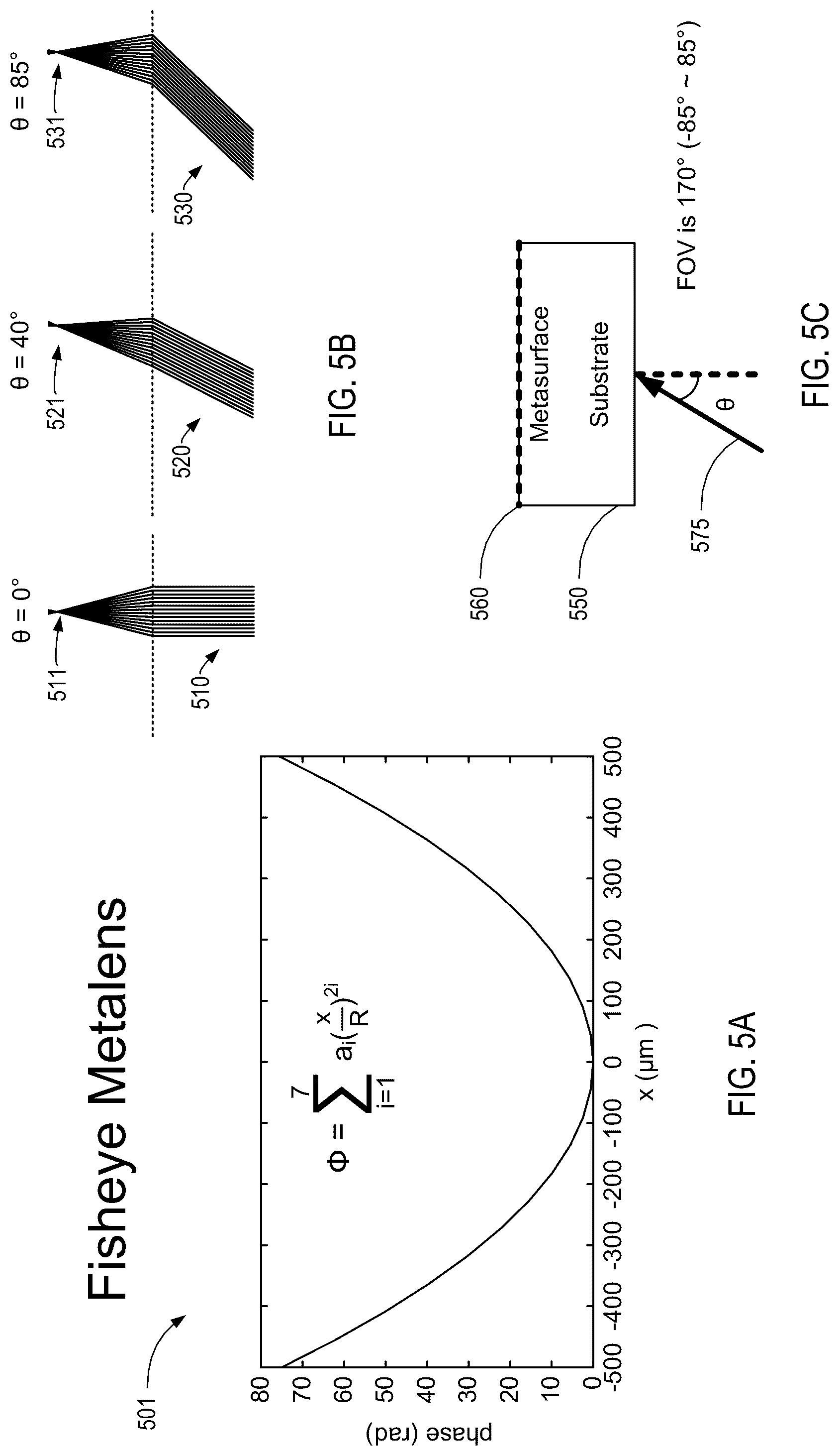 Patent US12092791 Figure 7 – Optical metalens systems