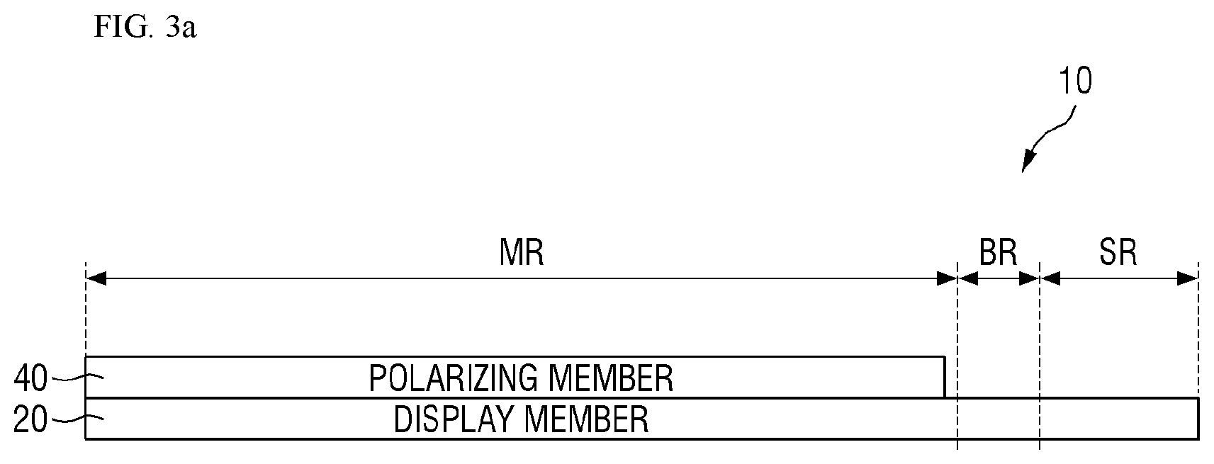 Patent US12092795 Figure 3 – Display device and method of manufacturing the same