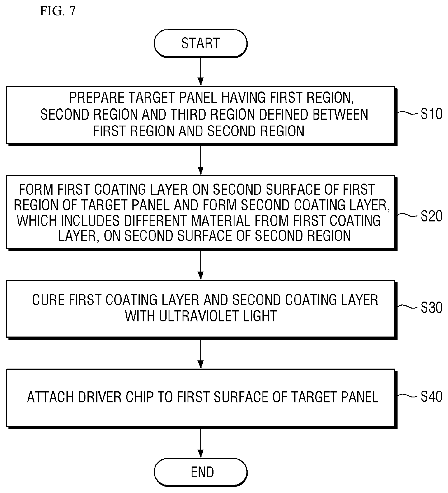 Patent US12092795 Figure 8 – Display device and method of manufacturing the same