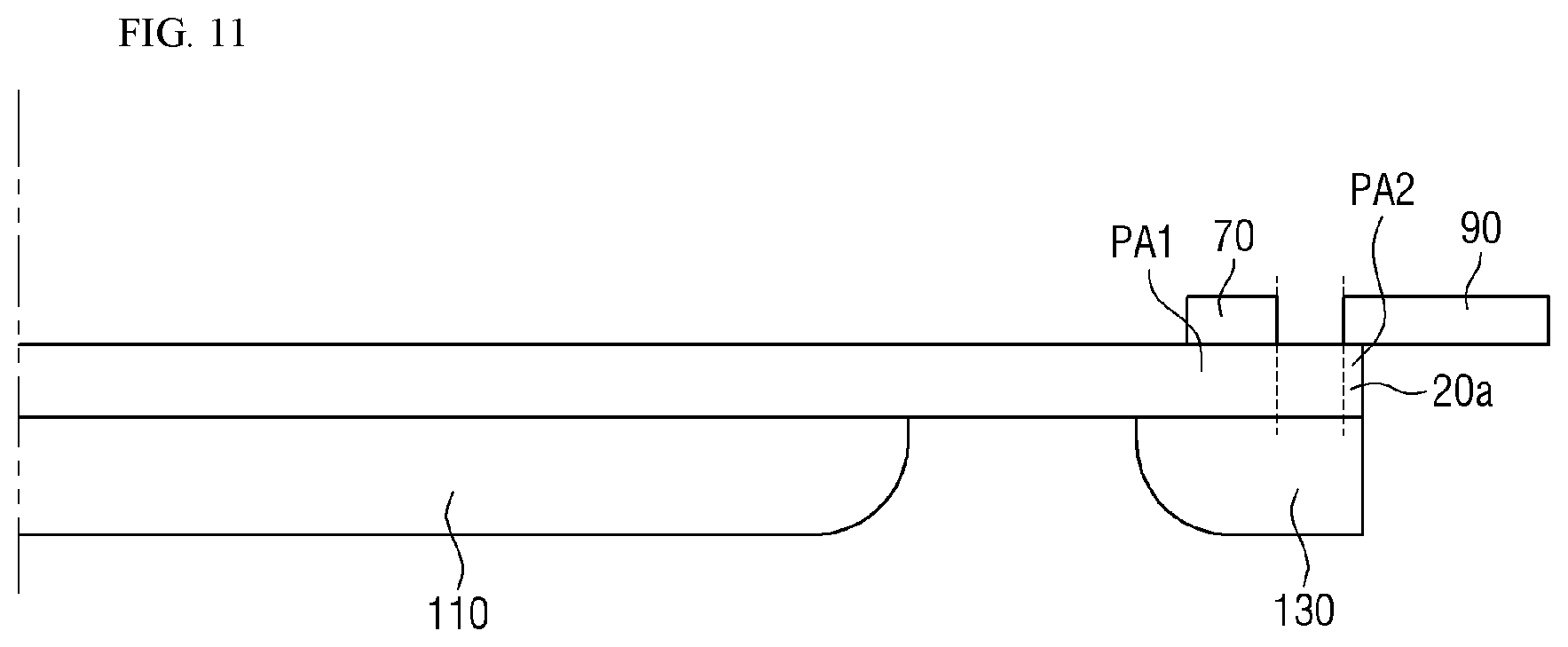 Patent US12092795 Figure 12 – Display device and method of manufacturing the same