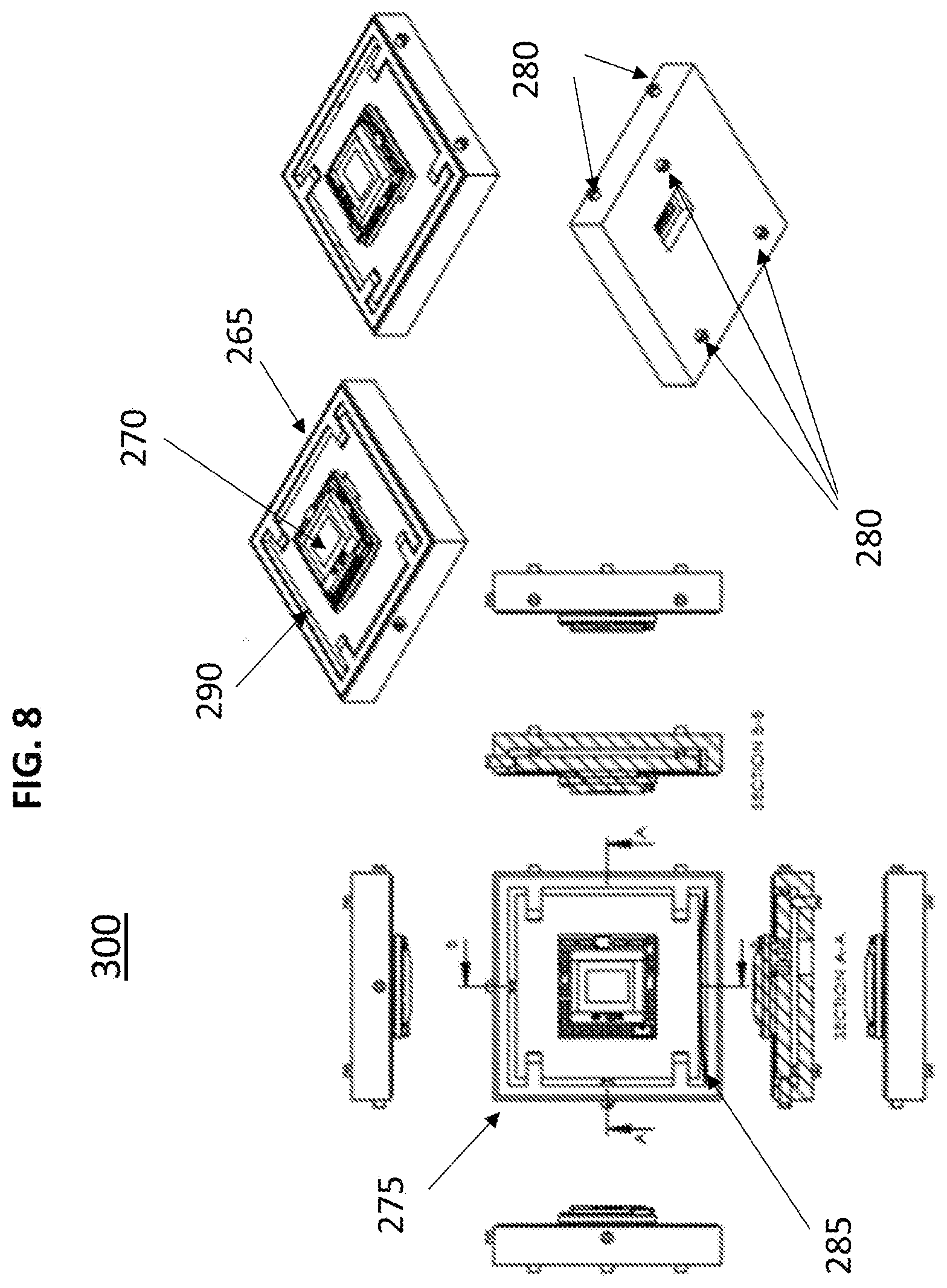 Patent US12092800 Figure 13 – Opto-mechanics of panoramic capture devices with abutting cameras