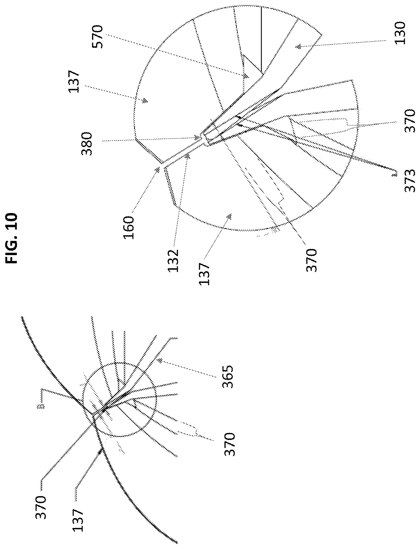Patent US12092800 Figure 15 – Opto-mechanics of panoramic capture devices with abutting cameras