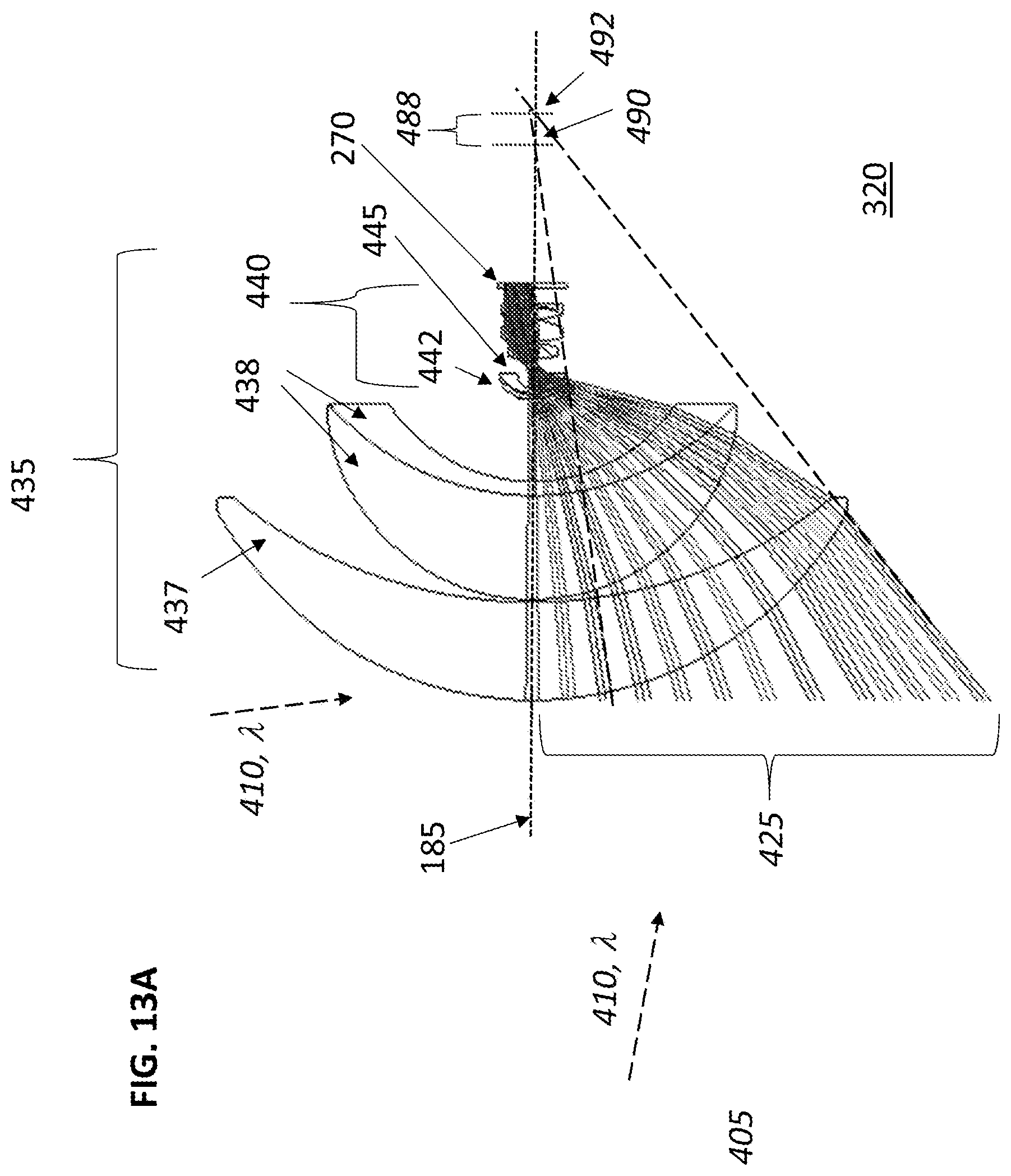 Patent US12092800 Figure 18 – Opto-mechanics of panoramic capture devices with abutting cameras