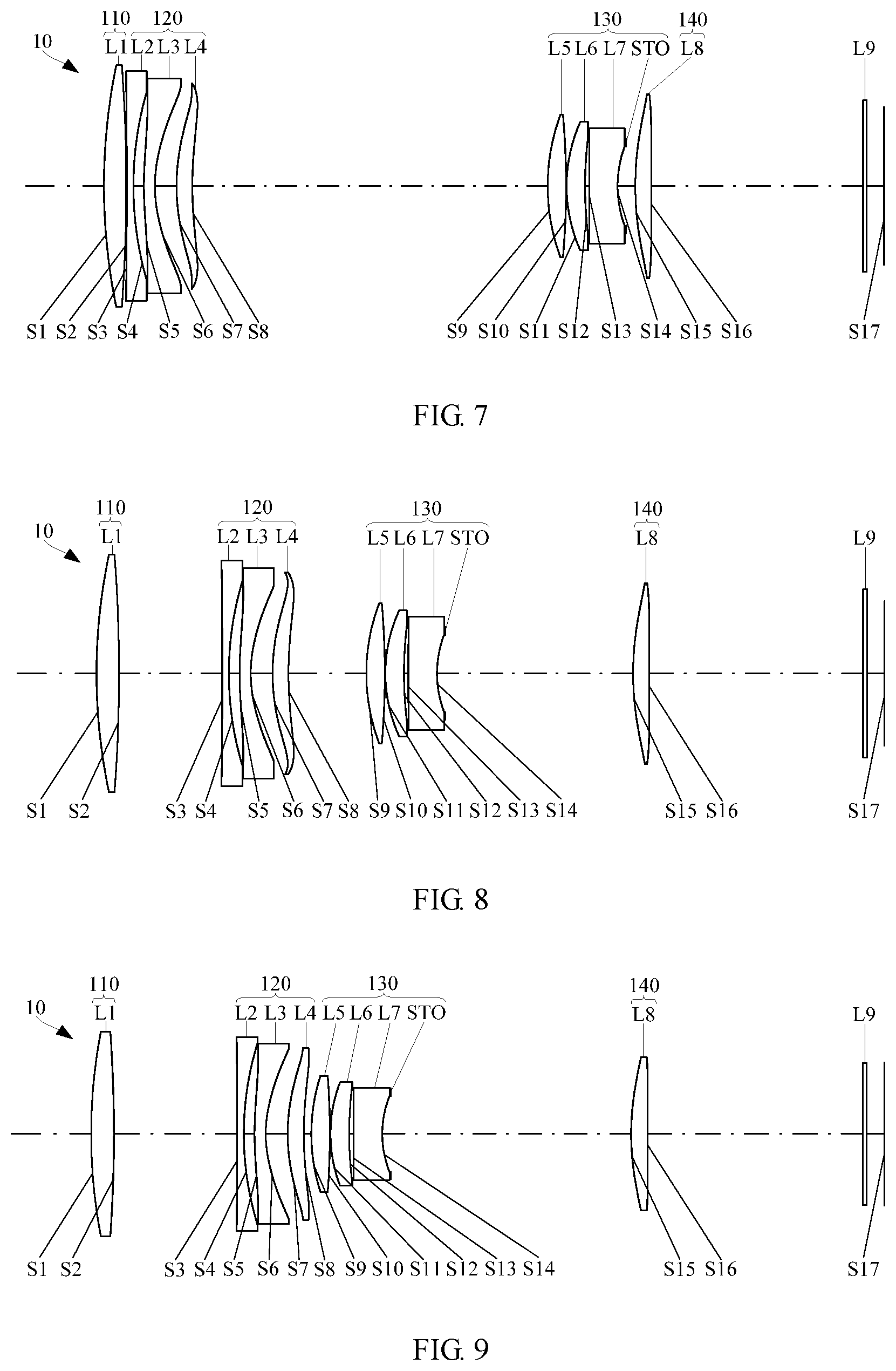 Patent US12092801 Figure 4 – Optical system, imaging module and electronic device