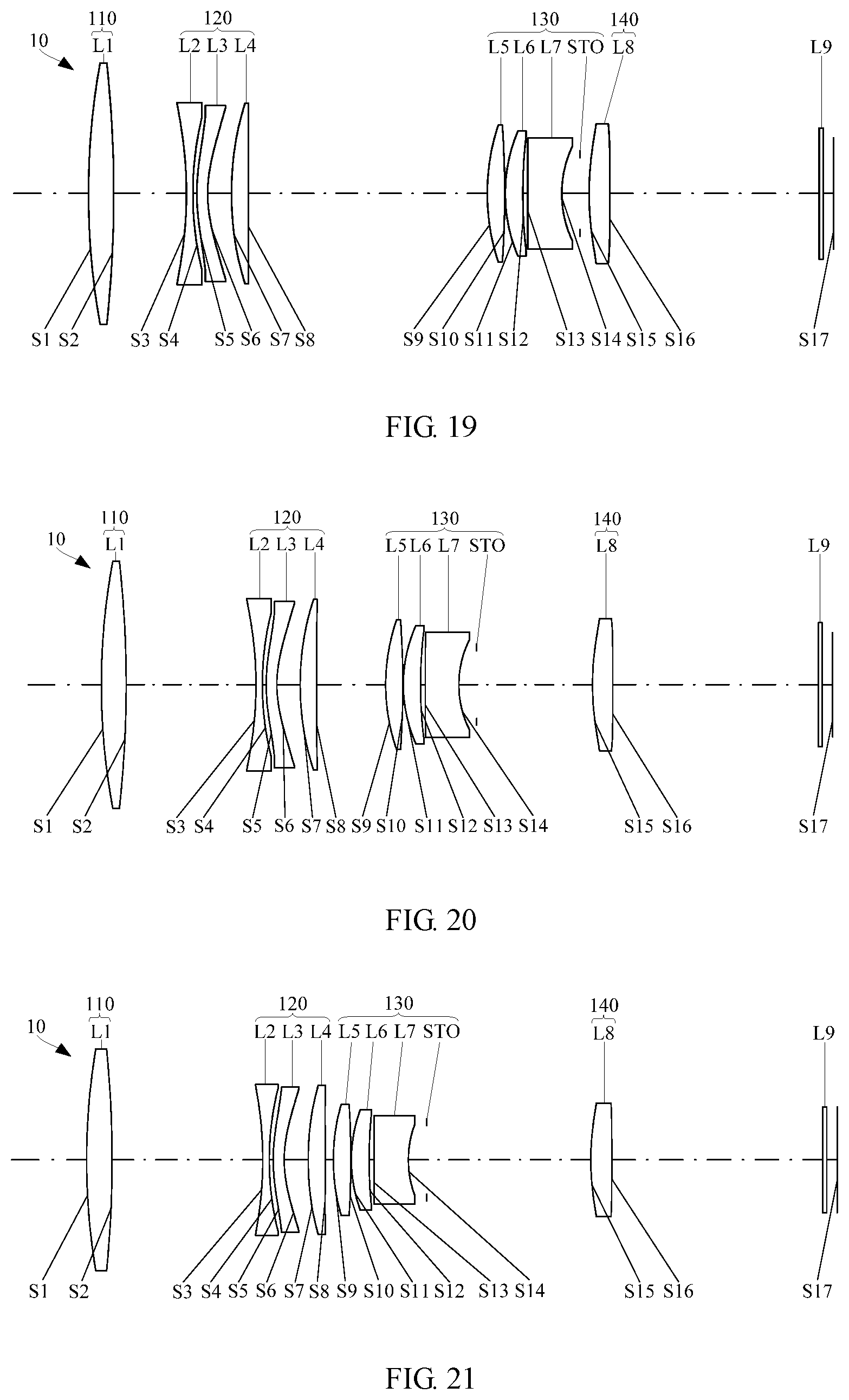 Patent US12092801 Figure 9 – Optical system, imaging module and electronic device