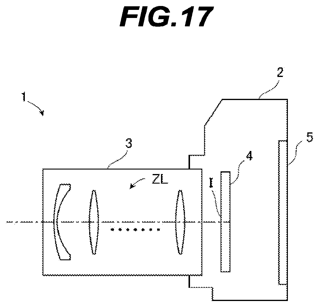 Patent US12092804 Figure 17 – Optical system, optical apparatus and method for manufacturing the optical system