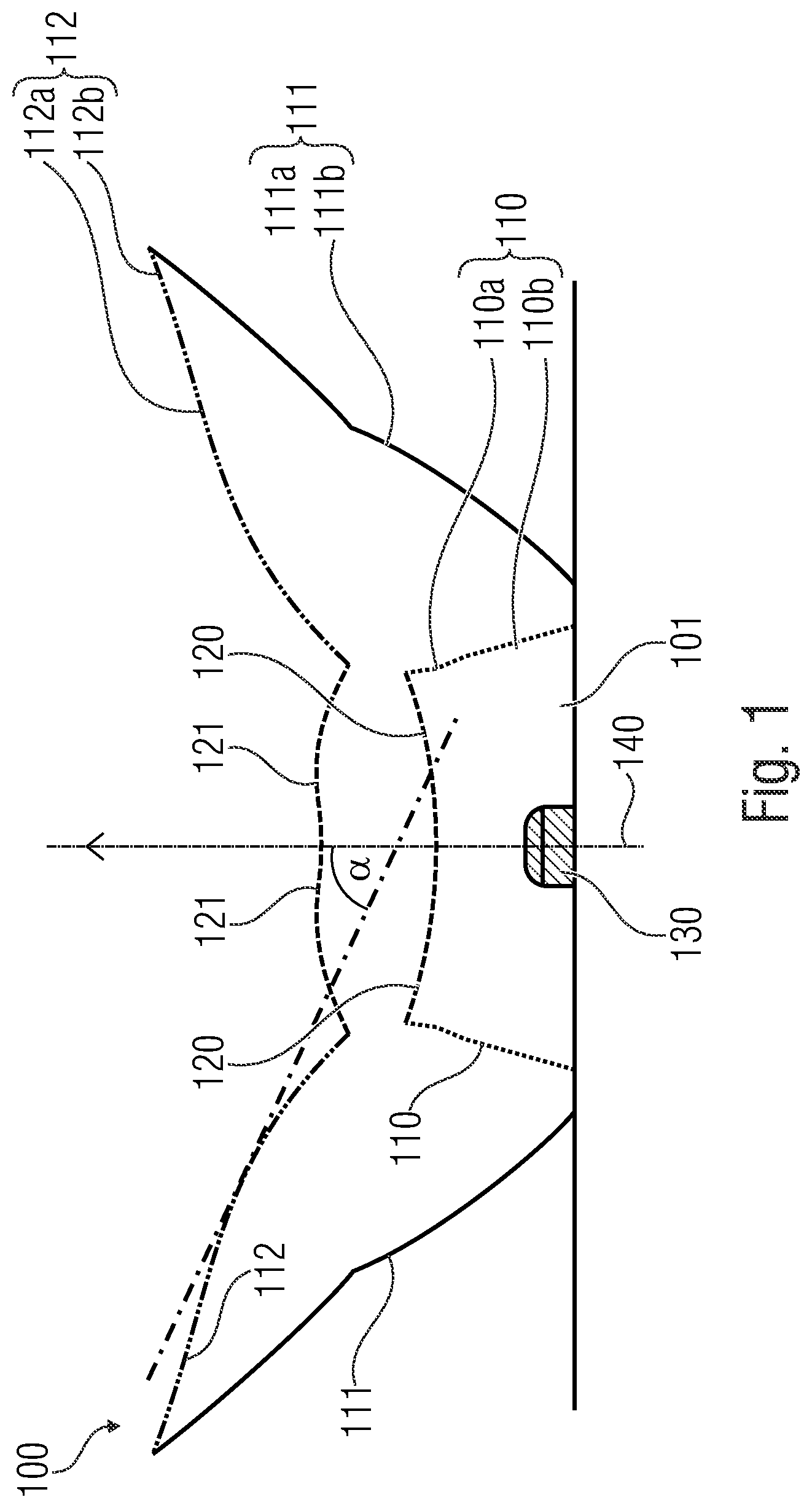 Patent US12092806 Figure 1 – Optics for transmission and/or reception element