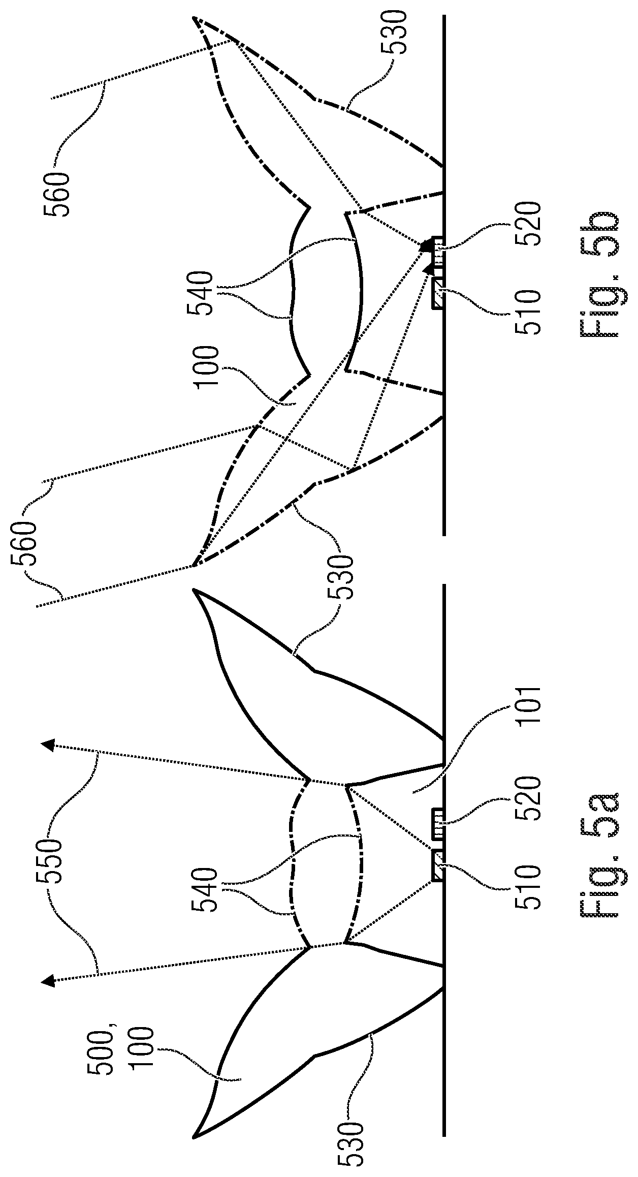 Patent US12092806 Figure 4 – Optics for transmission and/or reception element
