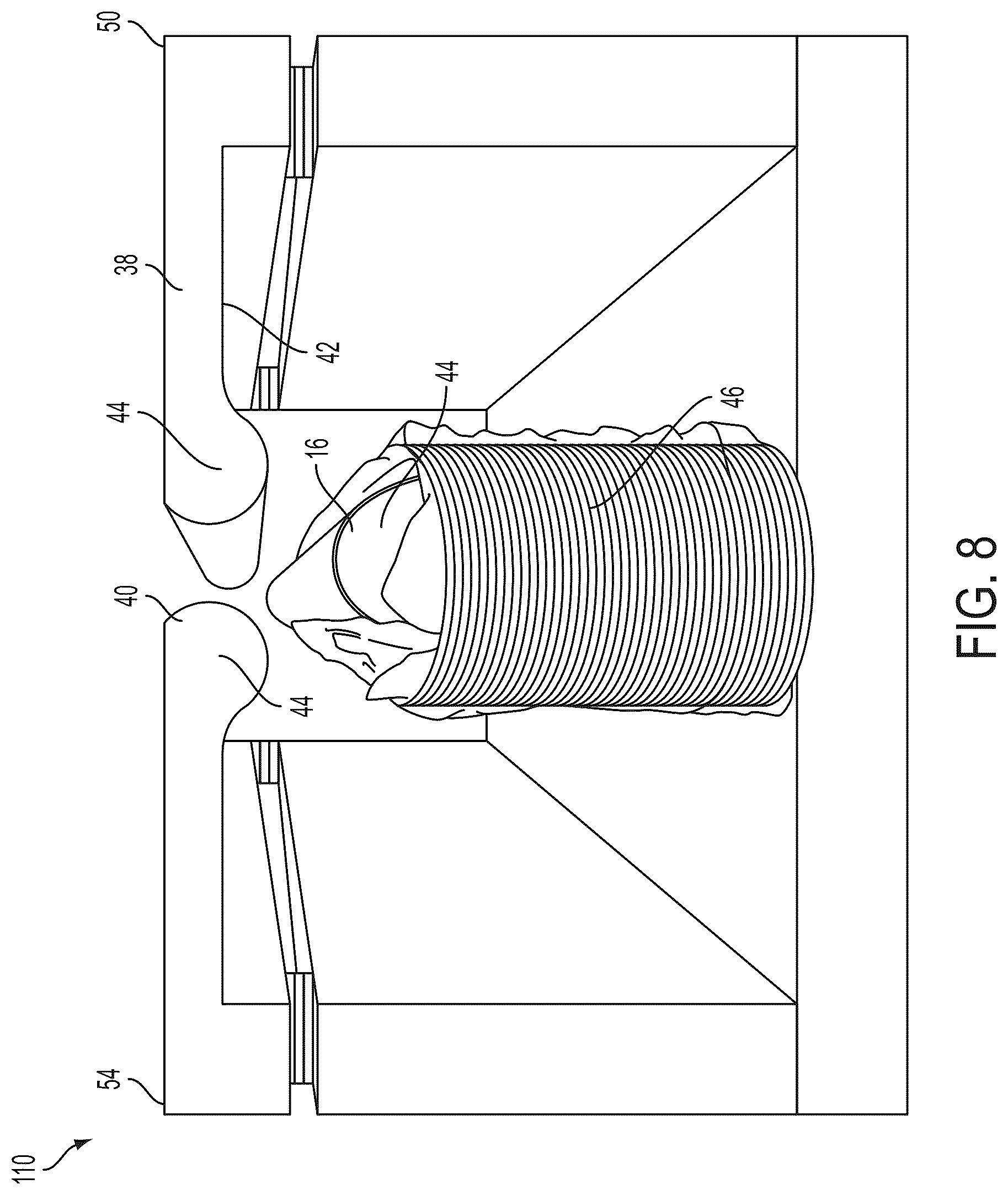 Patent US12092810 Figure 8 – Color changing materials arranged in slow particle coloration materials