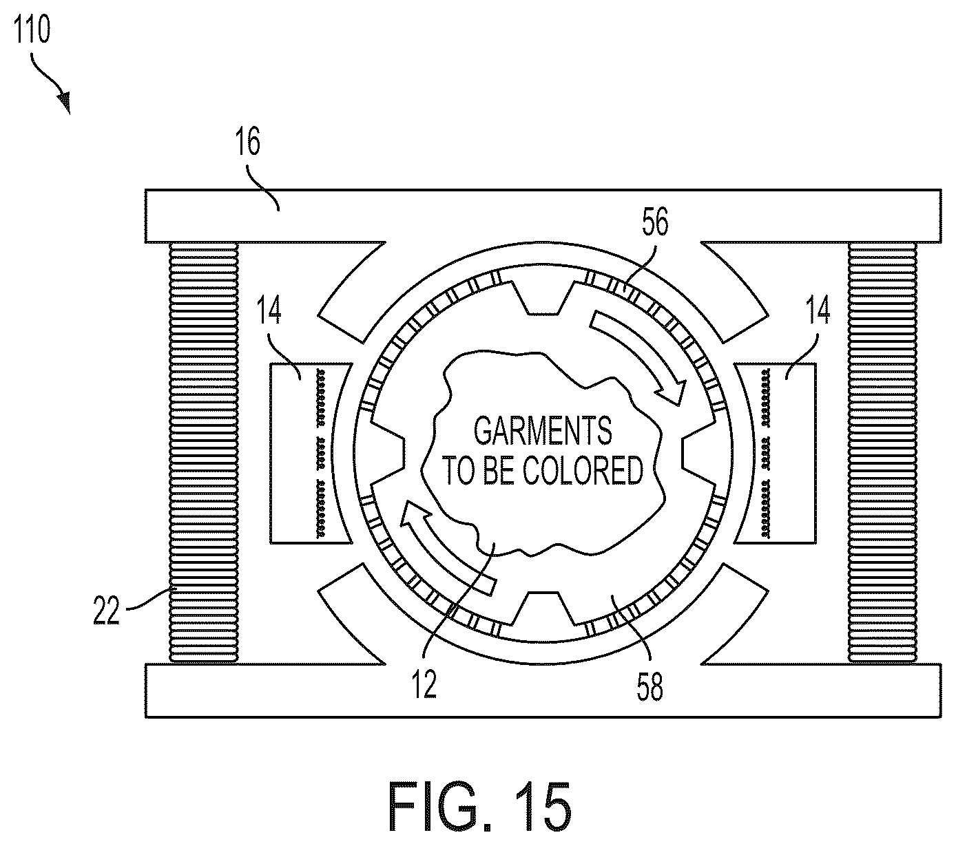 Patent US12092810 Figure 15 – Color changing materials arranged in slow particle coloration materials