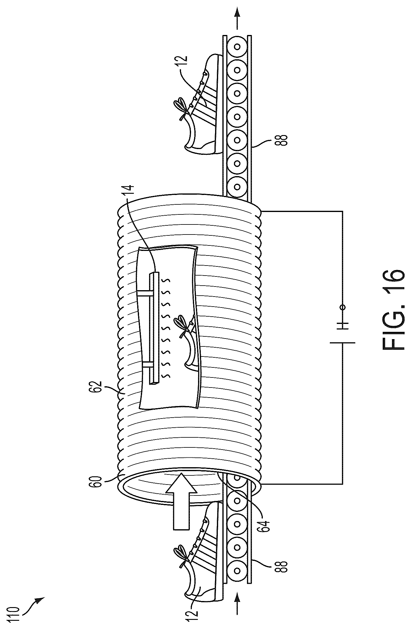 Patent US12092810 Figure 16 – Color changing materials arranged in slow particle coloration materials
