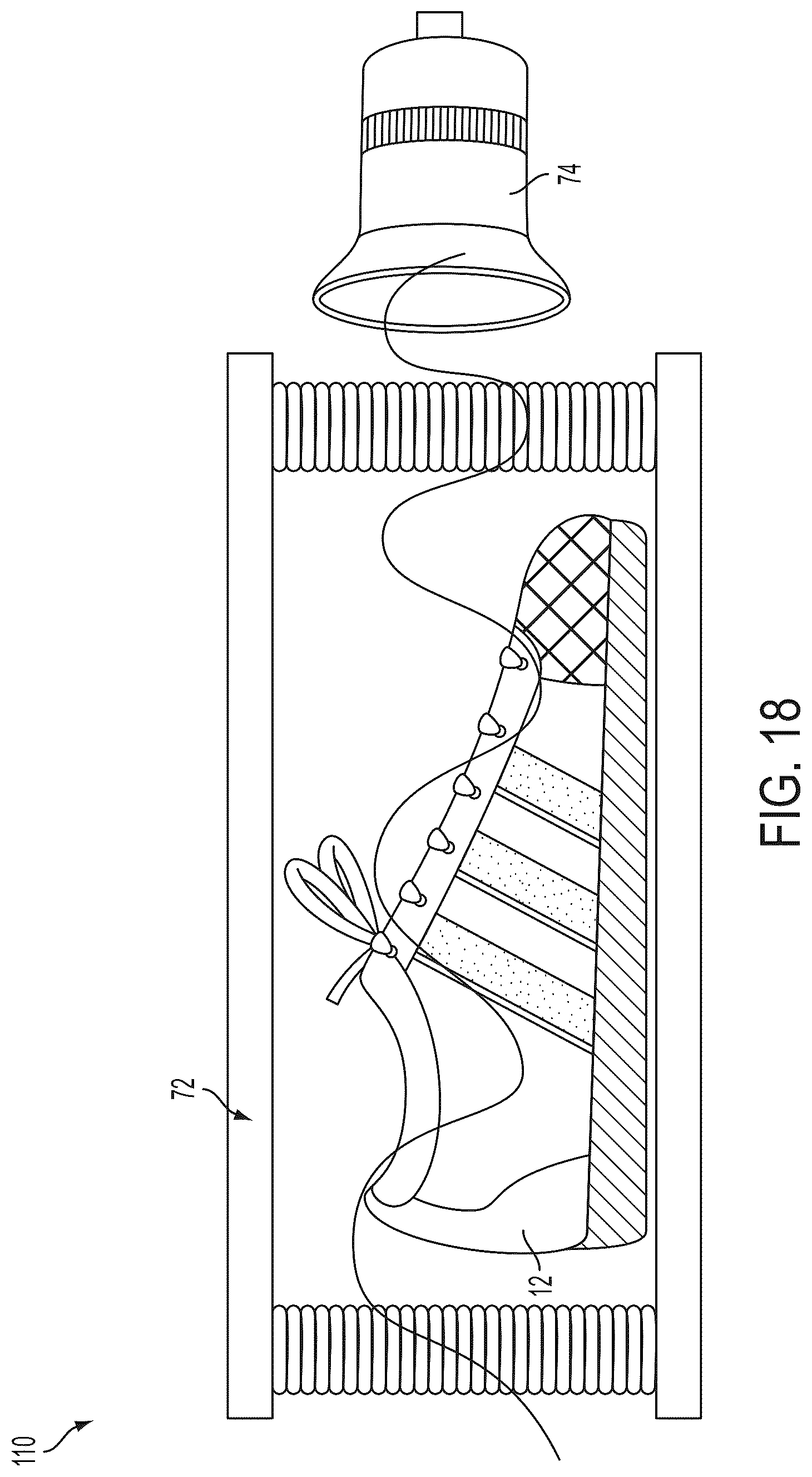 Patent US12092810 Figure 18 – Color changing materials arranged in slow particle coloration materials