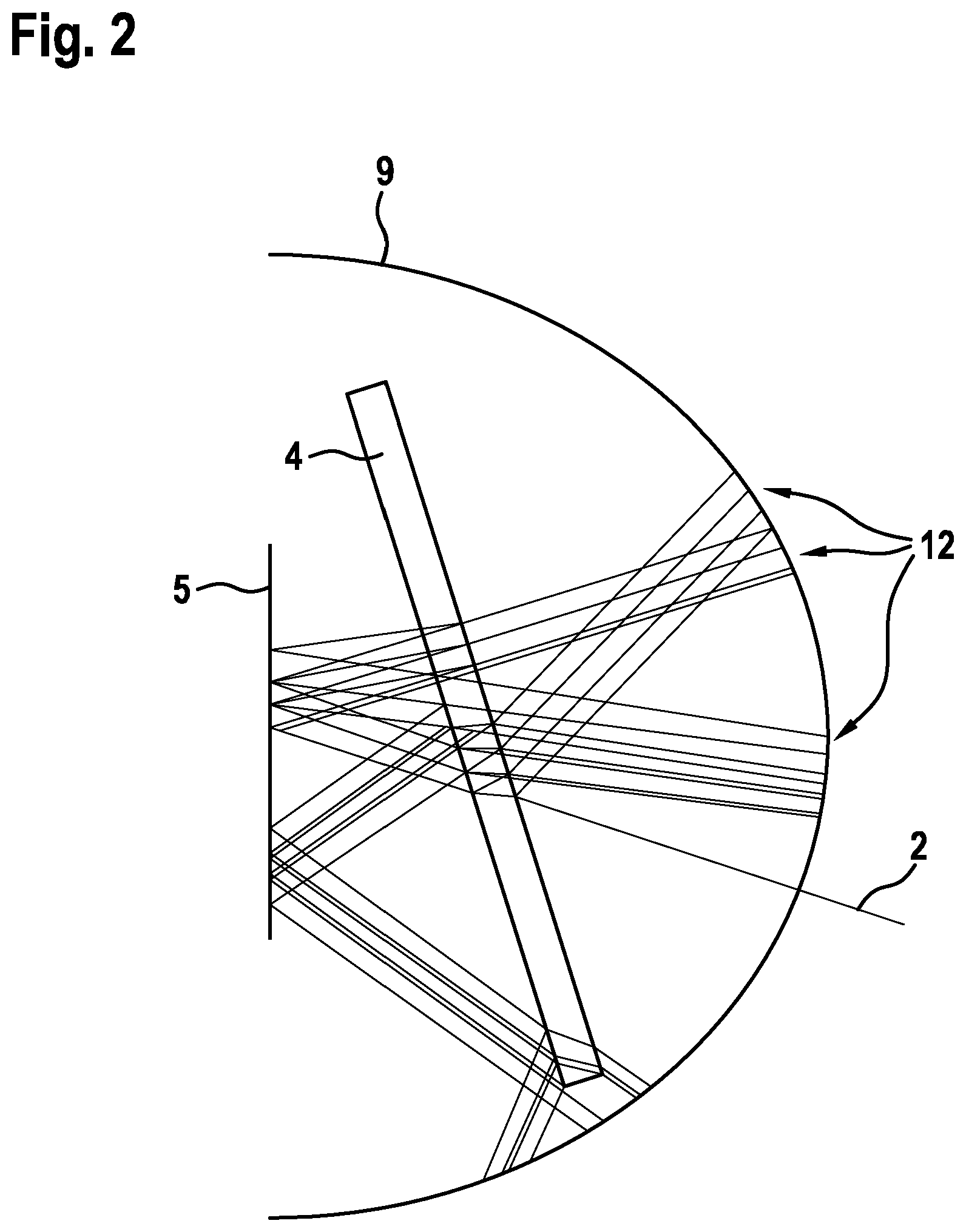 Patent US12092811 Figure 2 – Micromechanical light deflection device
