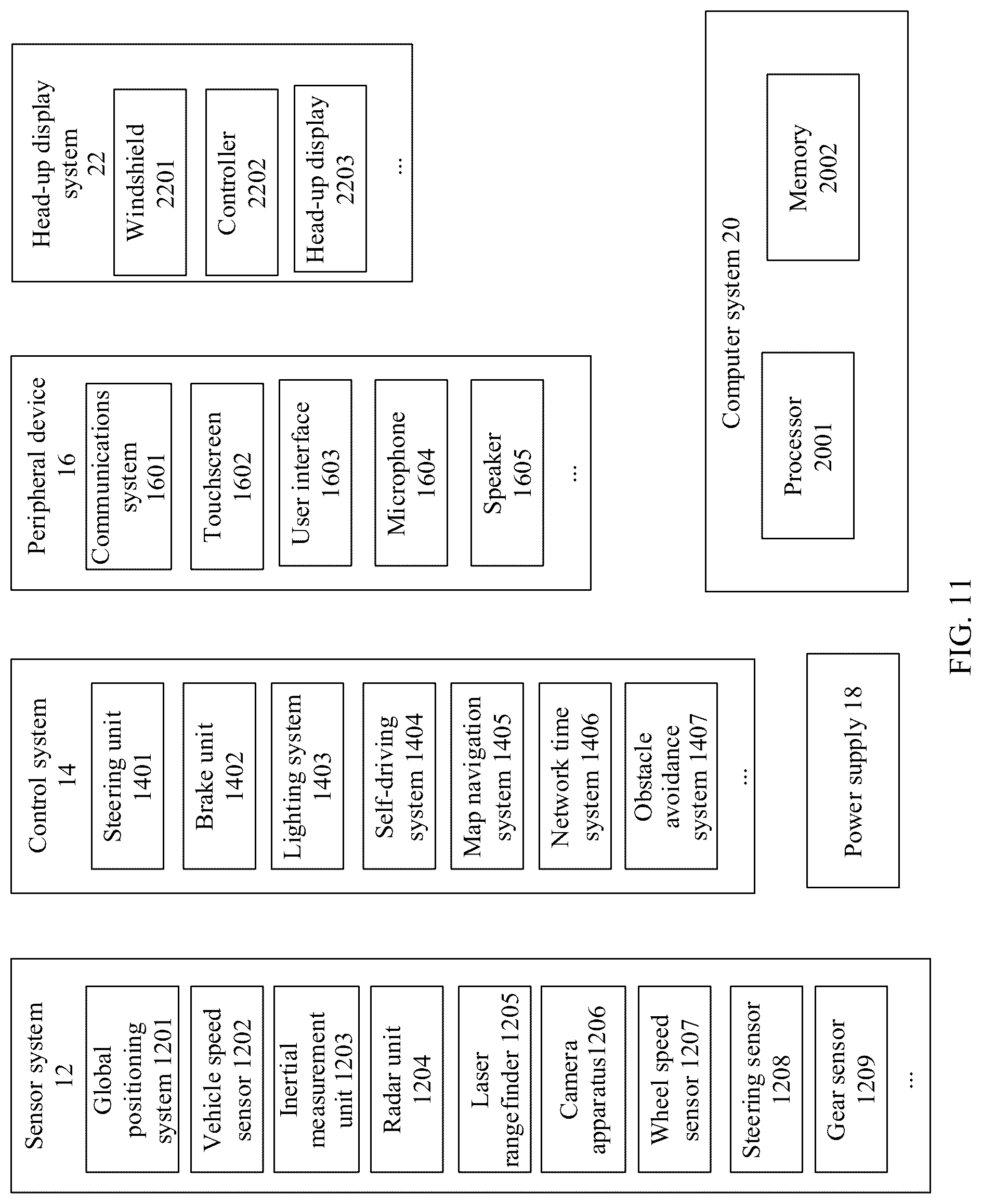 Patent US12092819 Figure 12 – Head-up display and head-up display method
