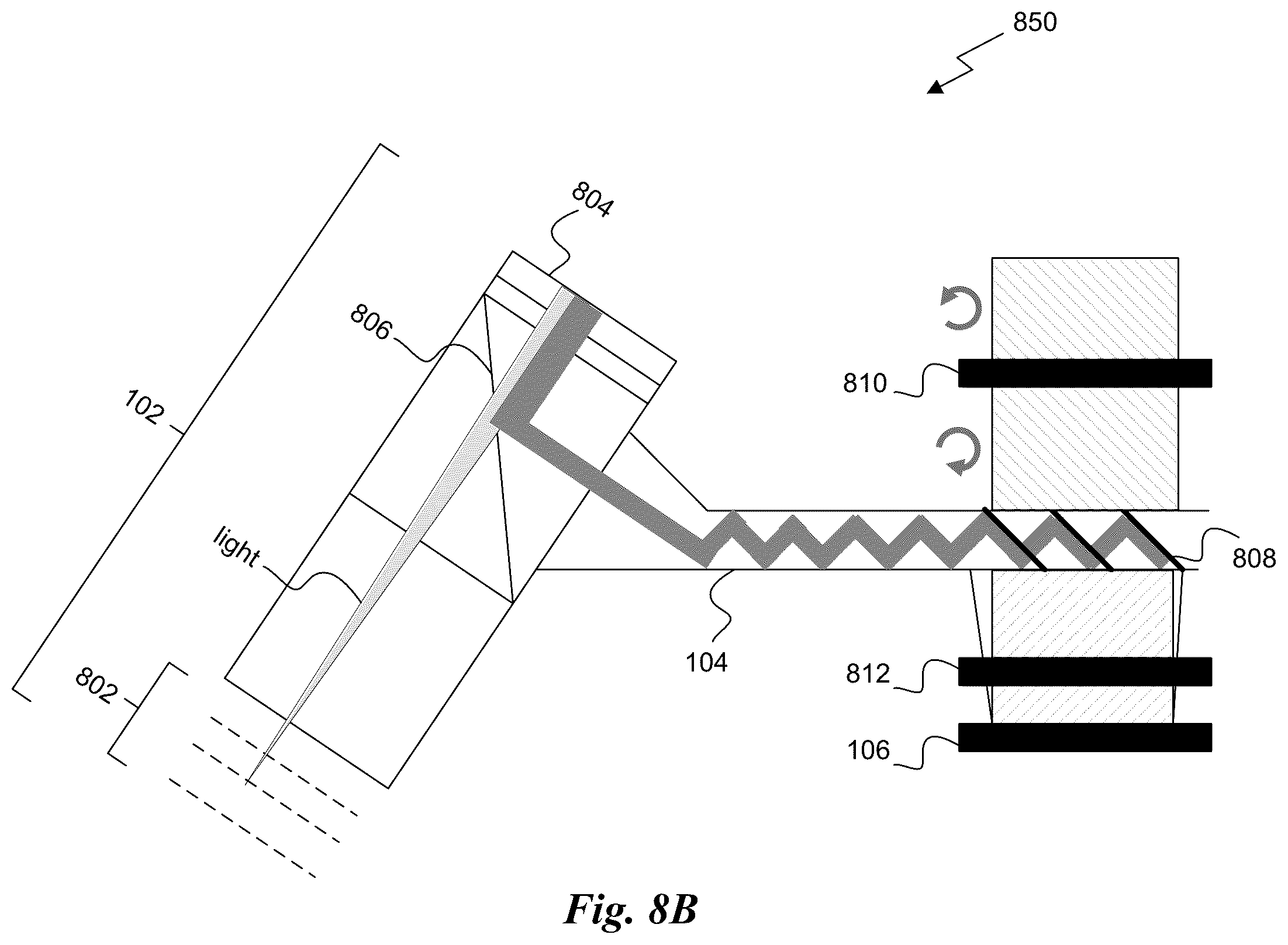 Patent US12092820 Figure 10 – Holographic virtual reality display