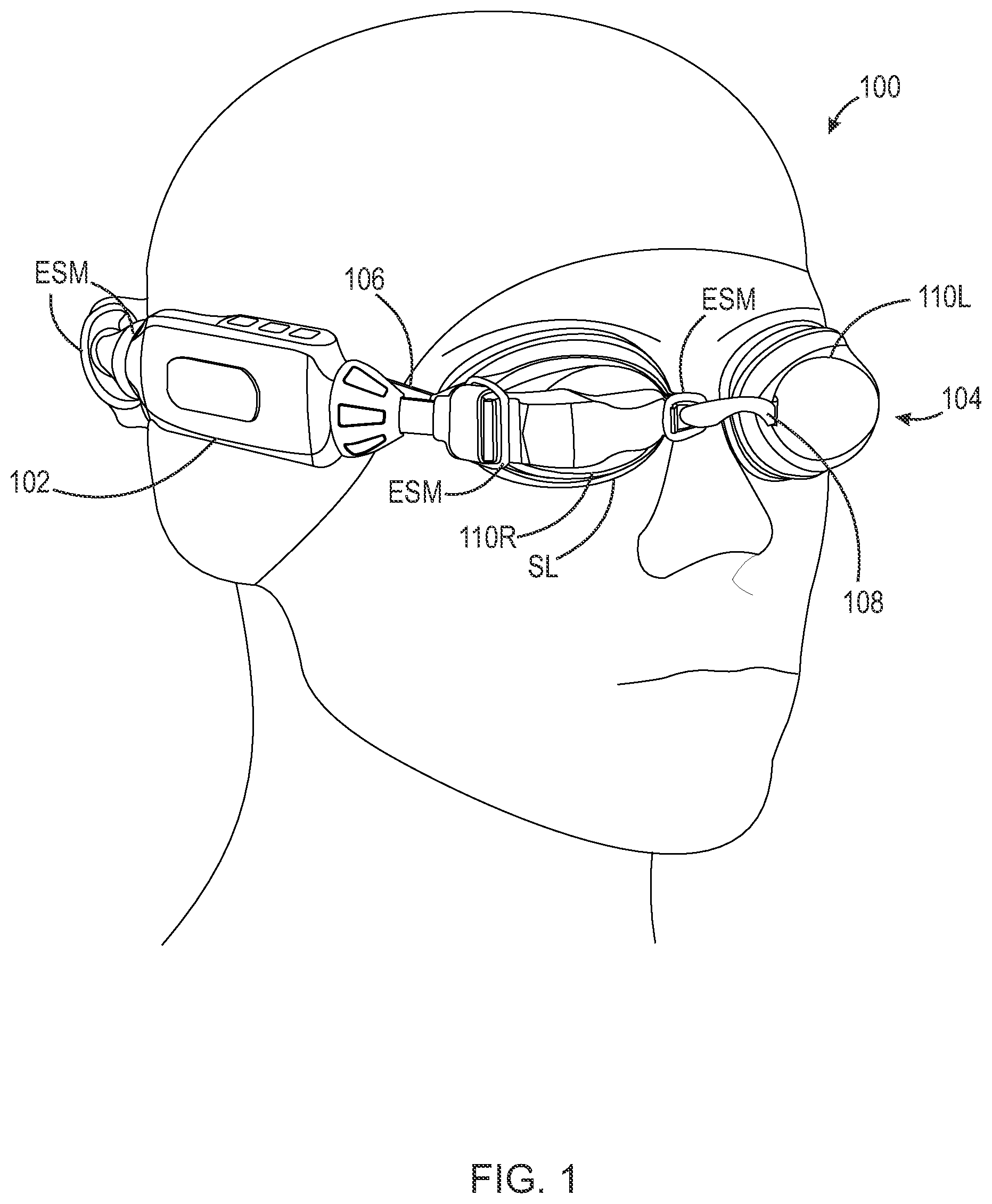 Patent US12092822 Figure 1 – Multi-antenna augmented reality display