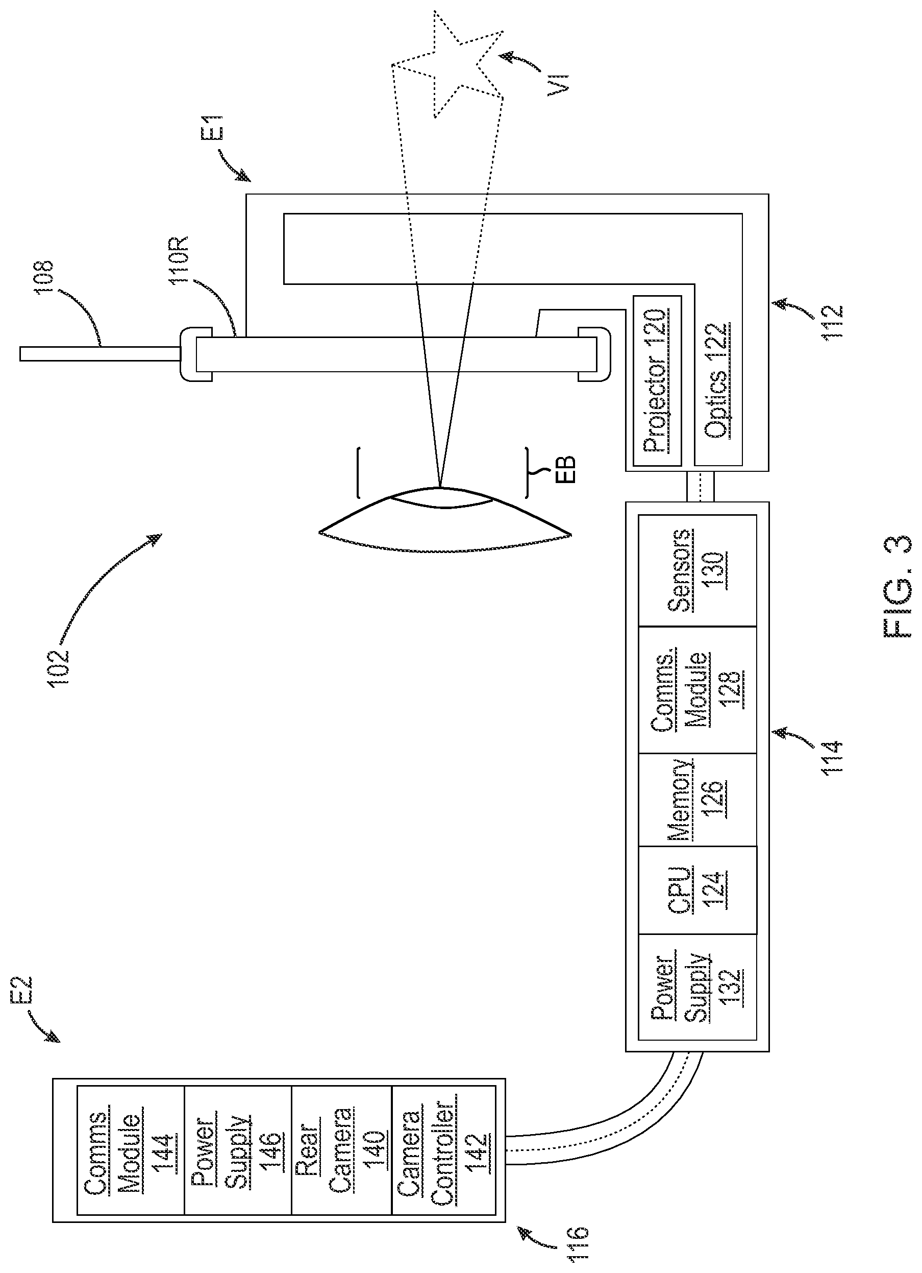 Patent US12092822 Figure 3 – Multi-antenna augmented reality display
