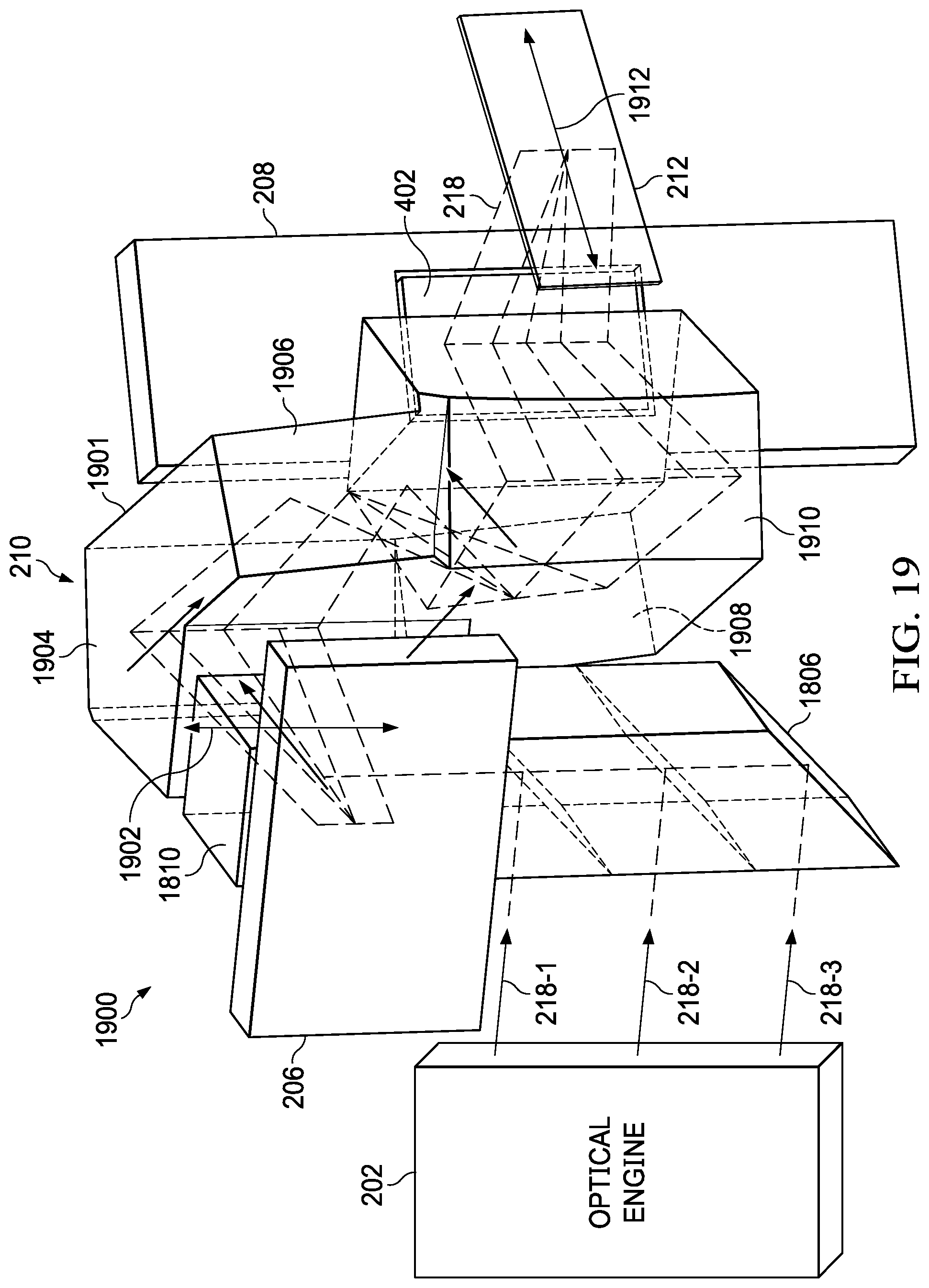 Patent US12092823 Figure 15 – Systems, devices, and methods for inputting light from a scanning laser projector into a waveguide
