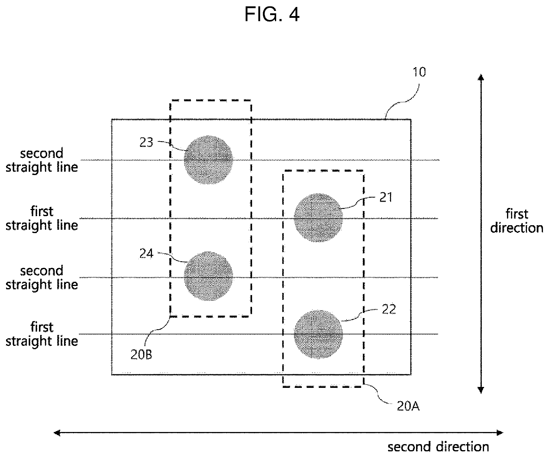 Patent US12092824 Figure 4 – Optical device for augmented reality