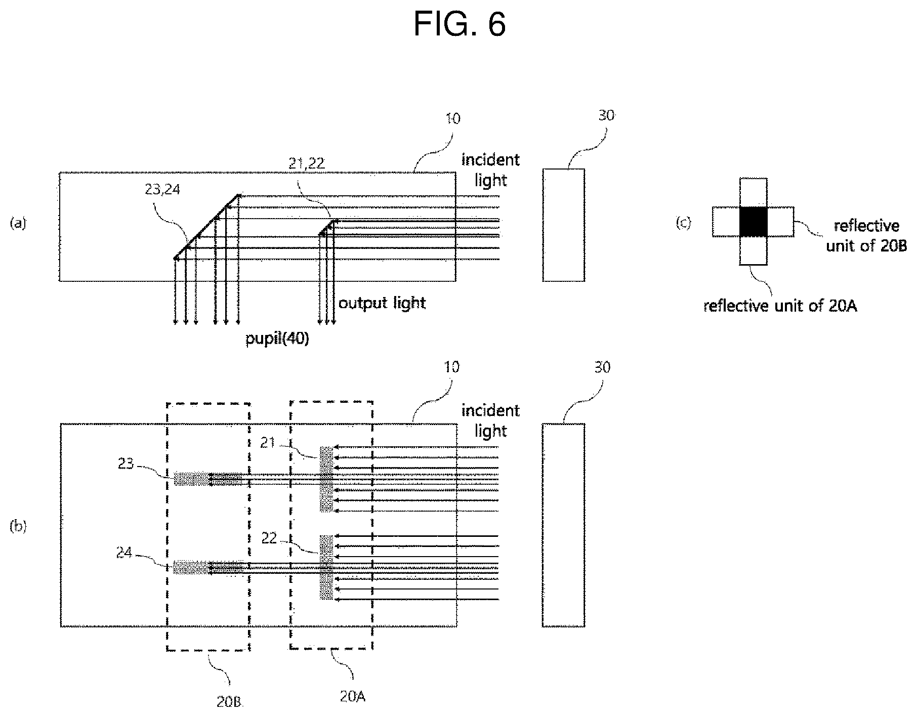 Patent US12092824 Figure 6 – Optical device for augmented reality