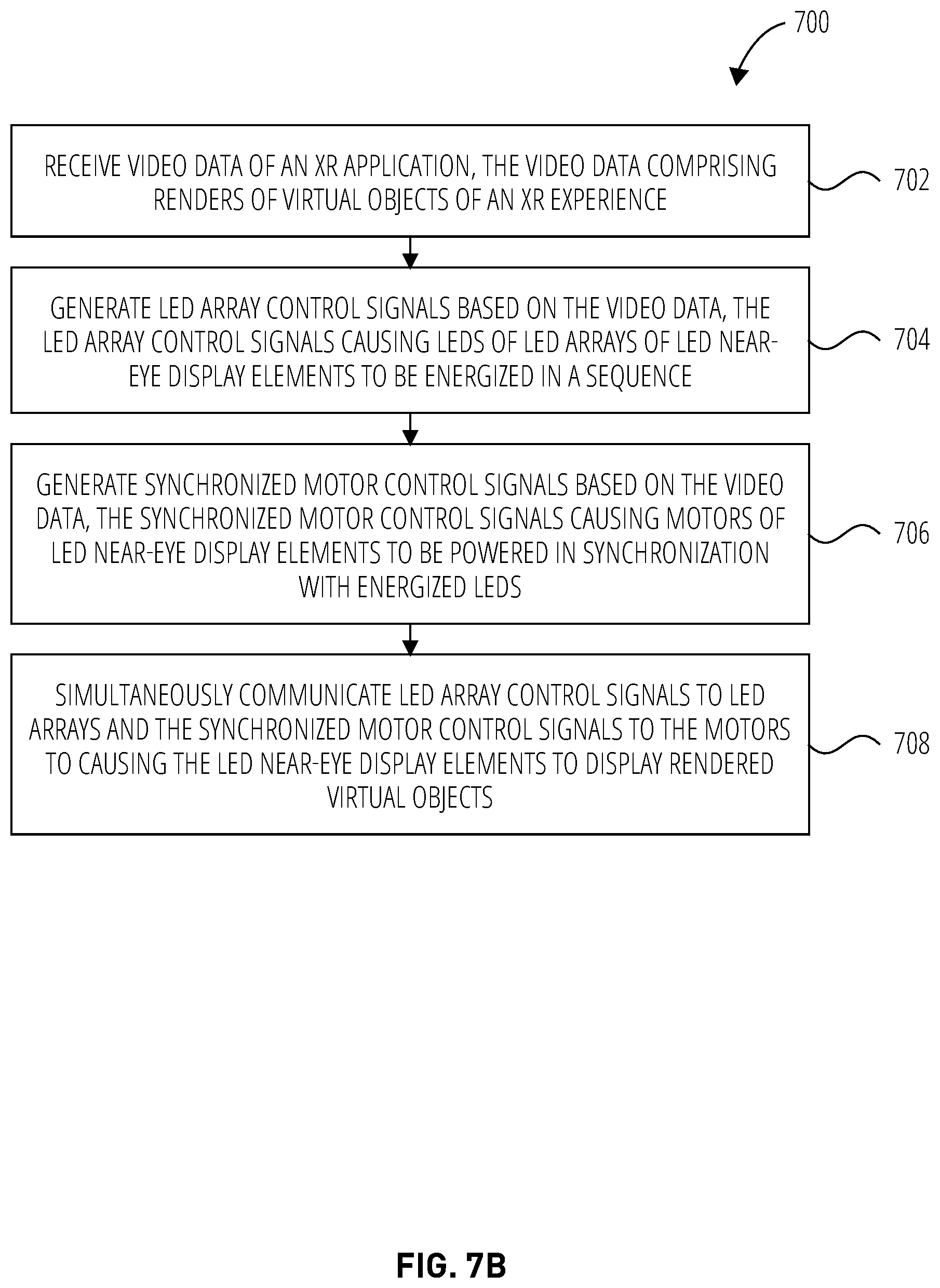 Patent US12092826 Figure 7 – Revolving XR eyewear display